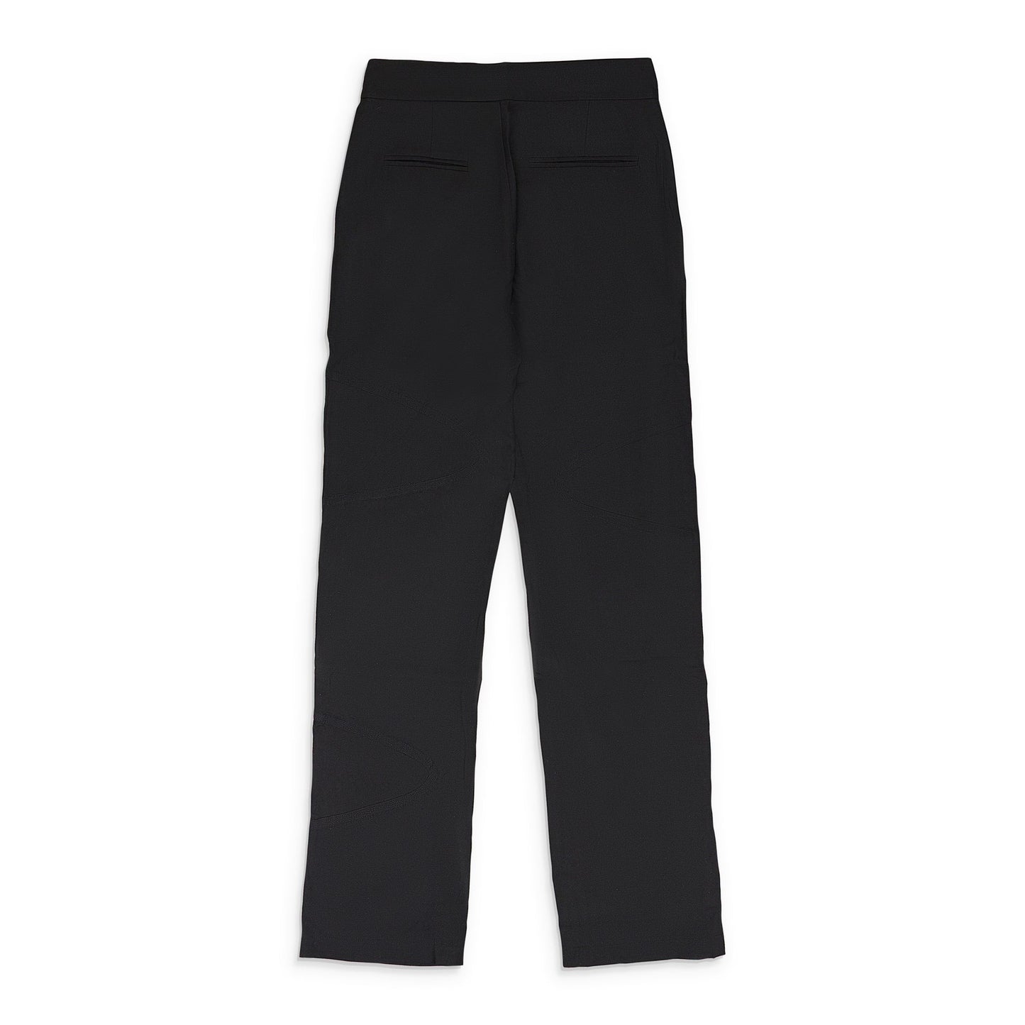 BLACK LA PLUME TROUSERS
