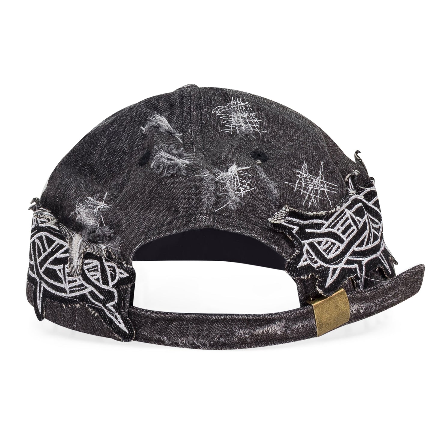 BLACK THORNED BASEBALL CAP