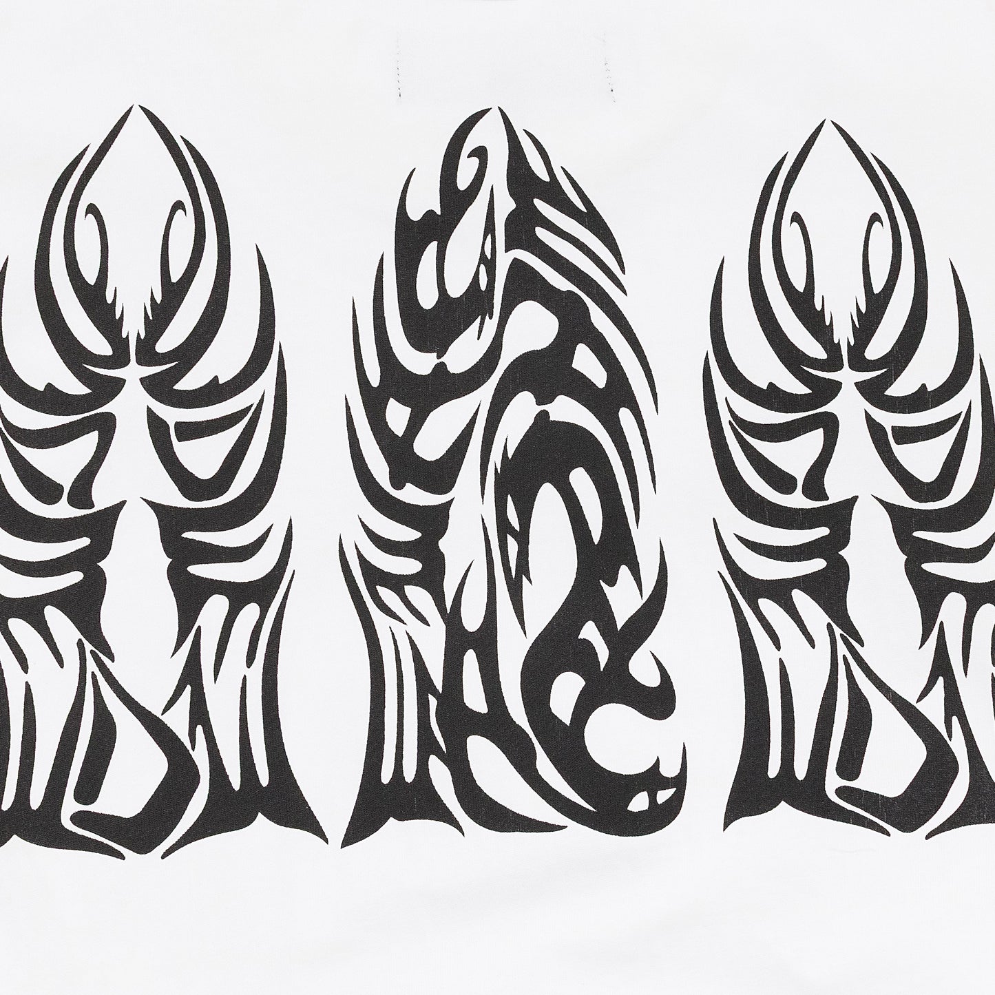 WHITE EYE WINGED LOGO LS T-SHIRT