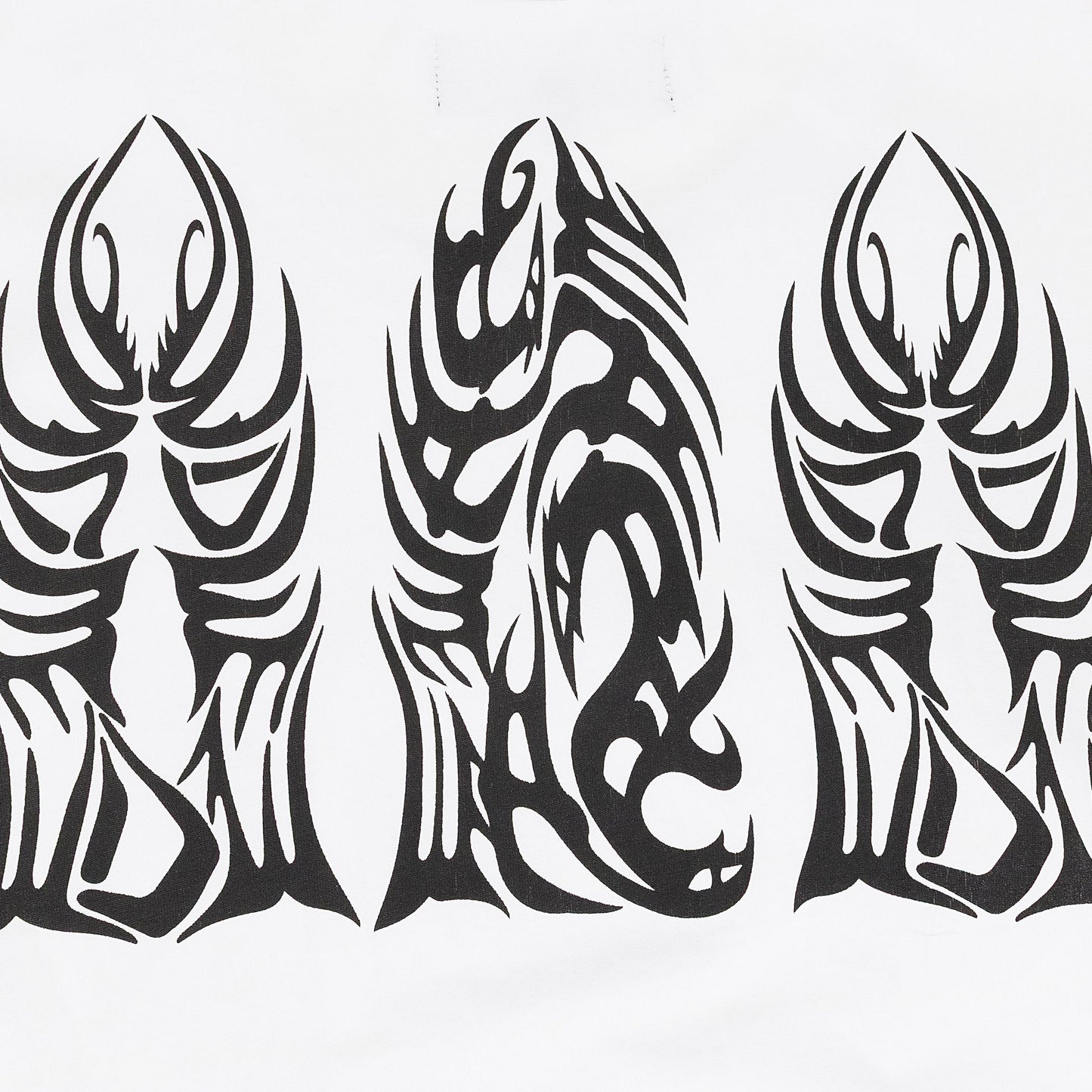 WHITE EYE WINGED LOGO LS T-SHIRT