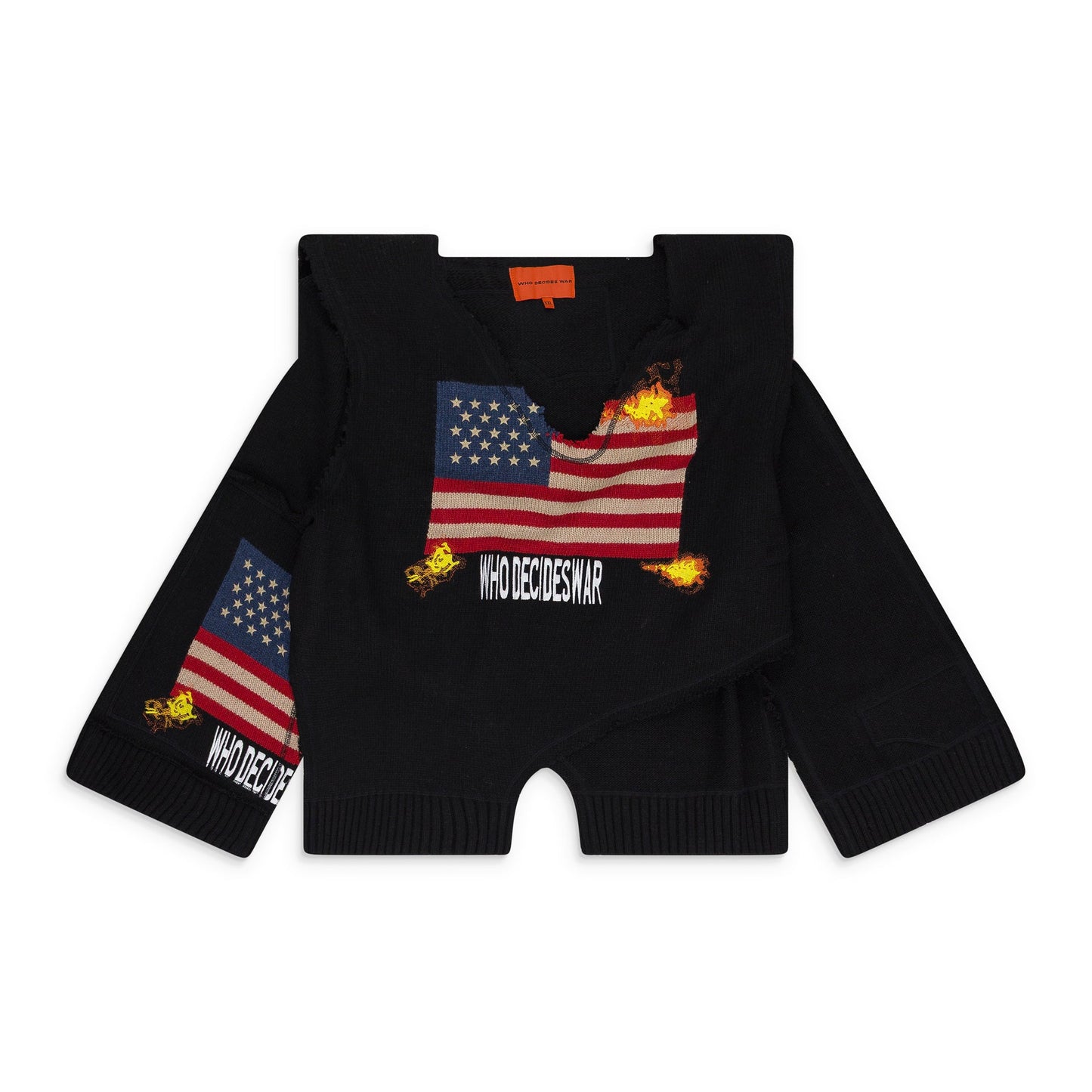 BLACK L'ARDEUR SWEATER VEST