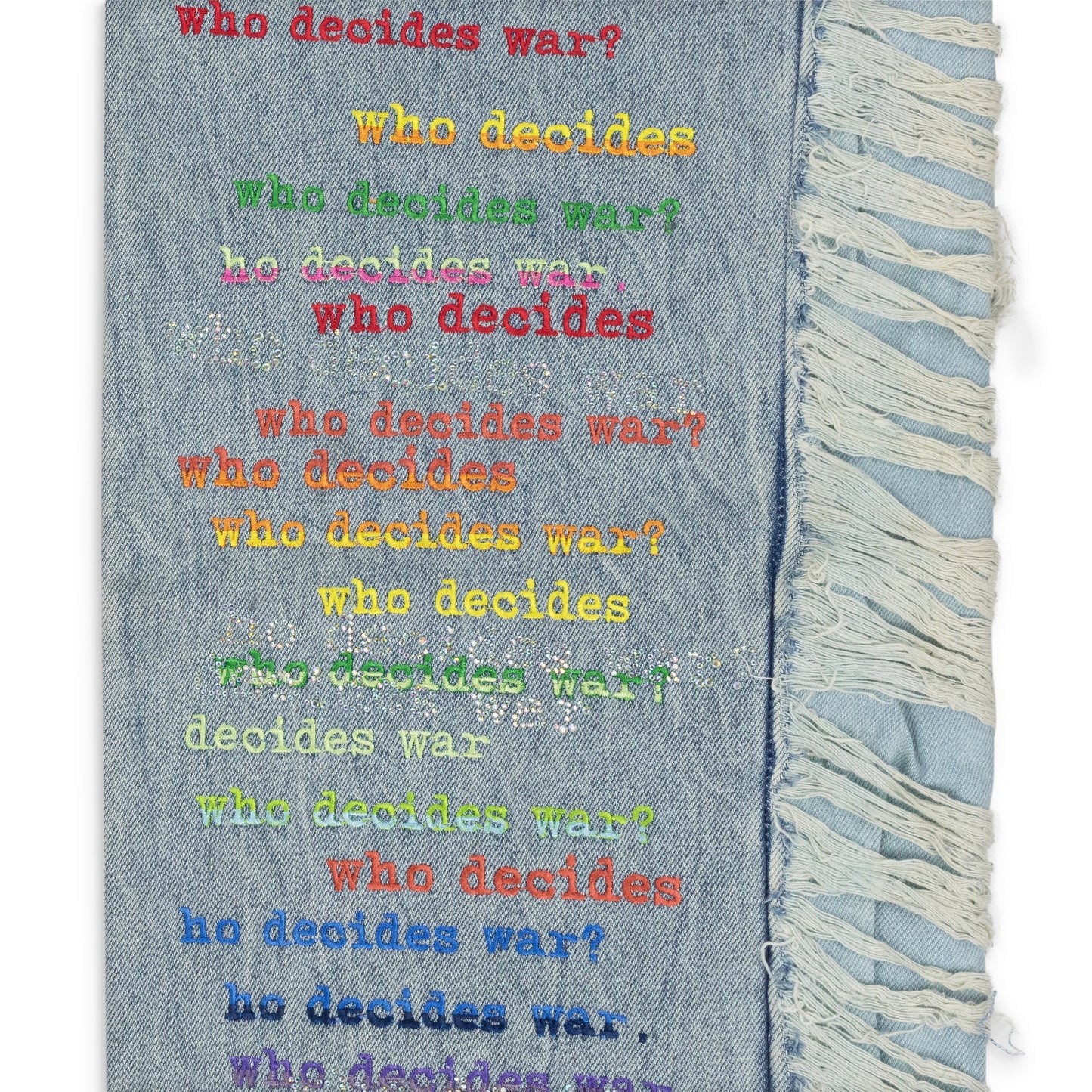 BLUE ROYGBIV STRAIGHT-FIT JEANS