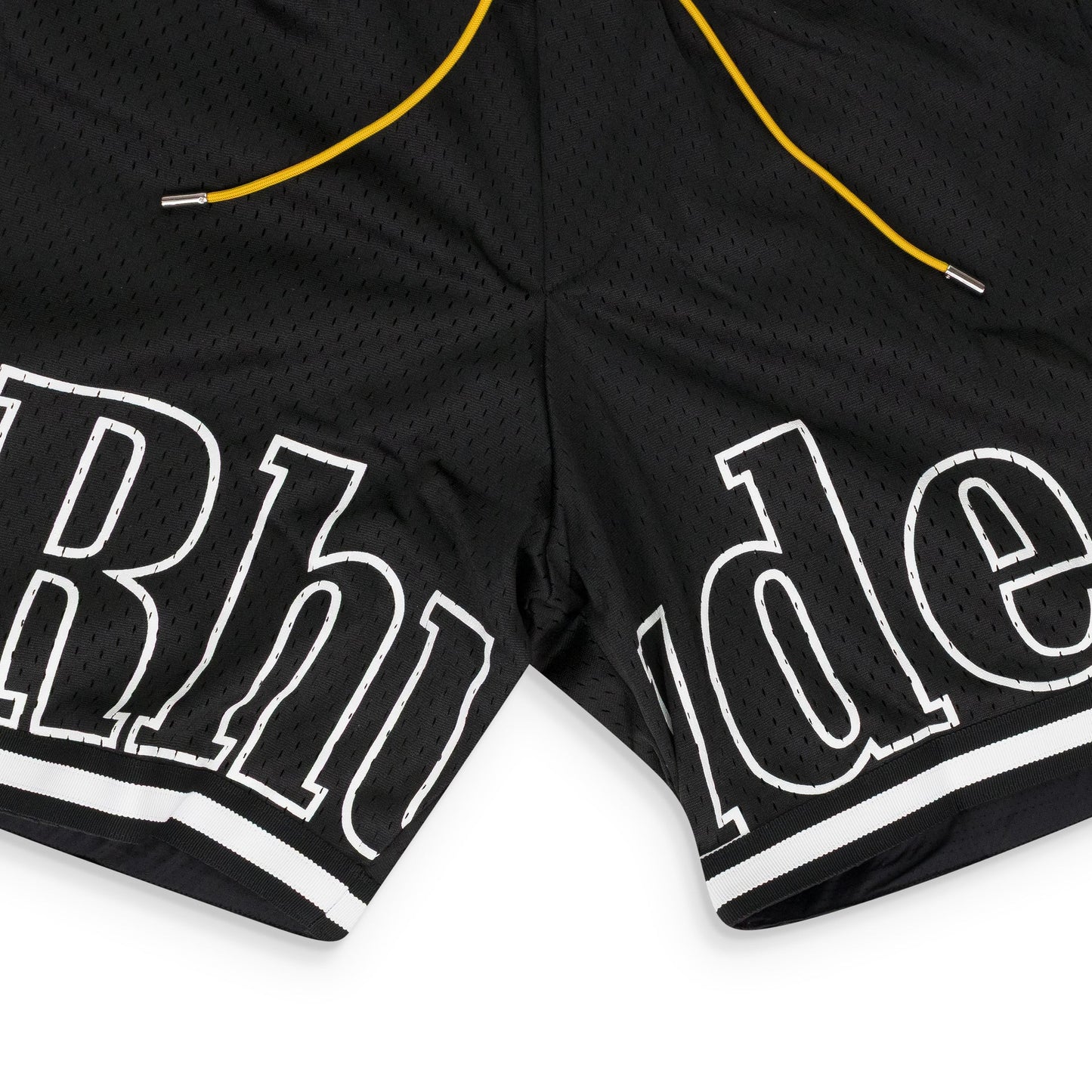 BLACK COURT LOGO SHORT SHORTS