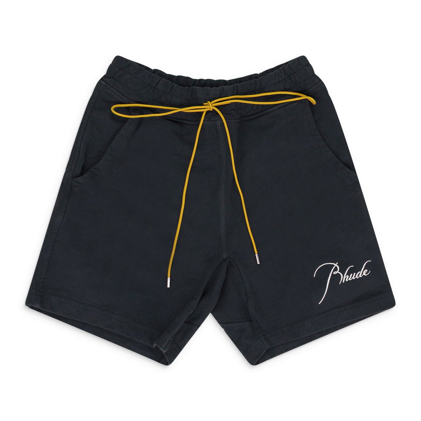 BLACK TERRY SHORTS