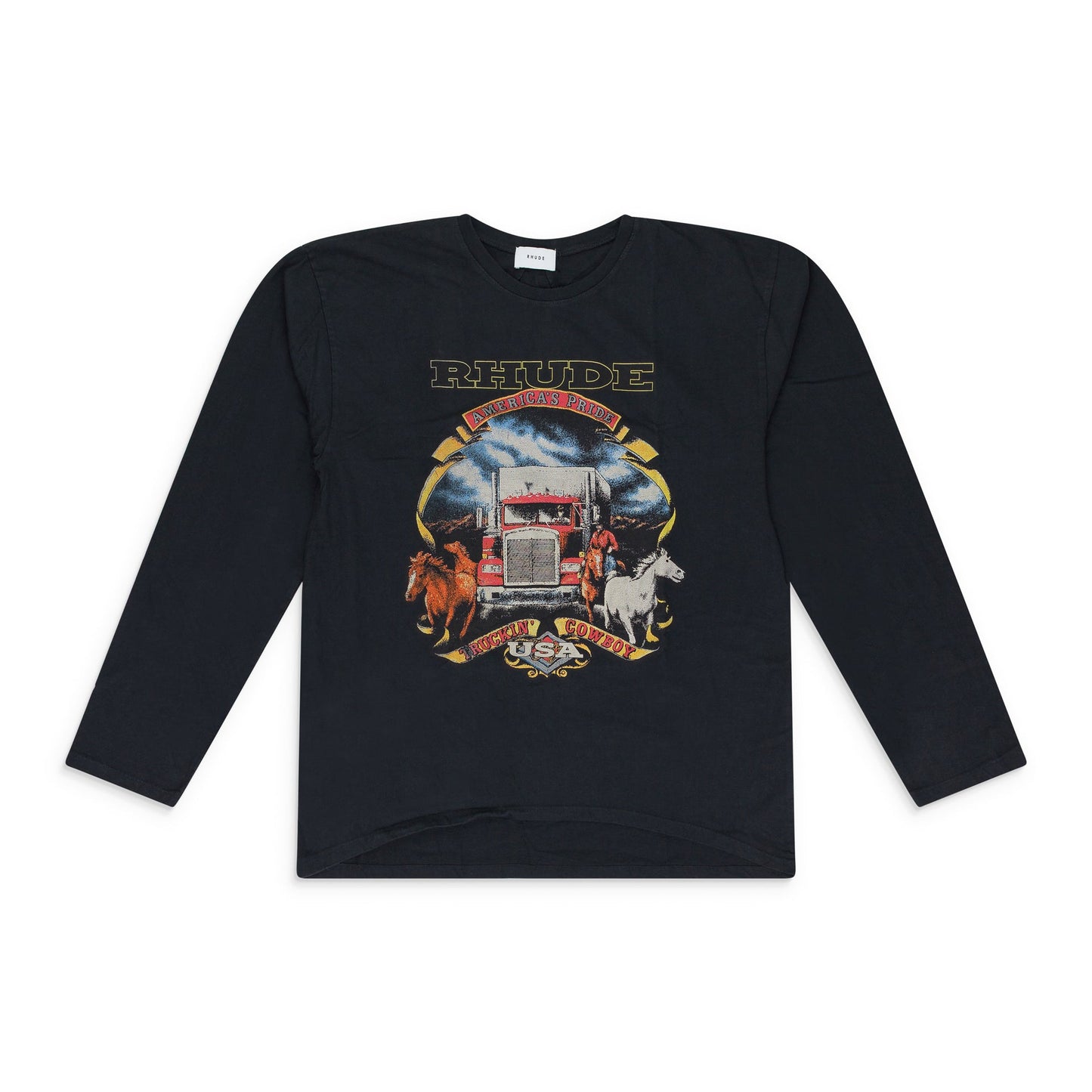 BLACK RHONDA HELMET HOODIE