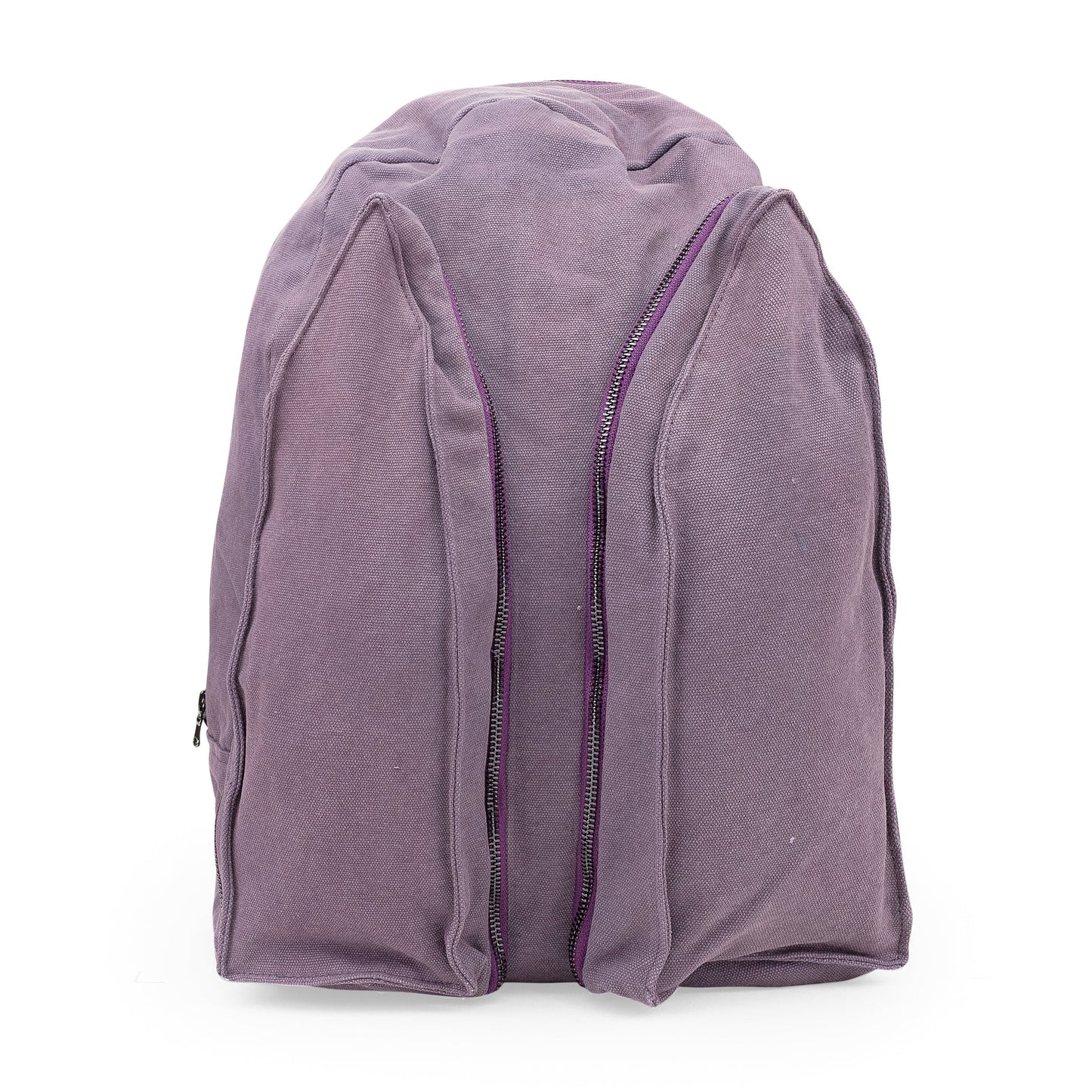 VIOLET POCKETED BOOK MESSENGER BAG