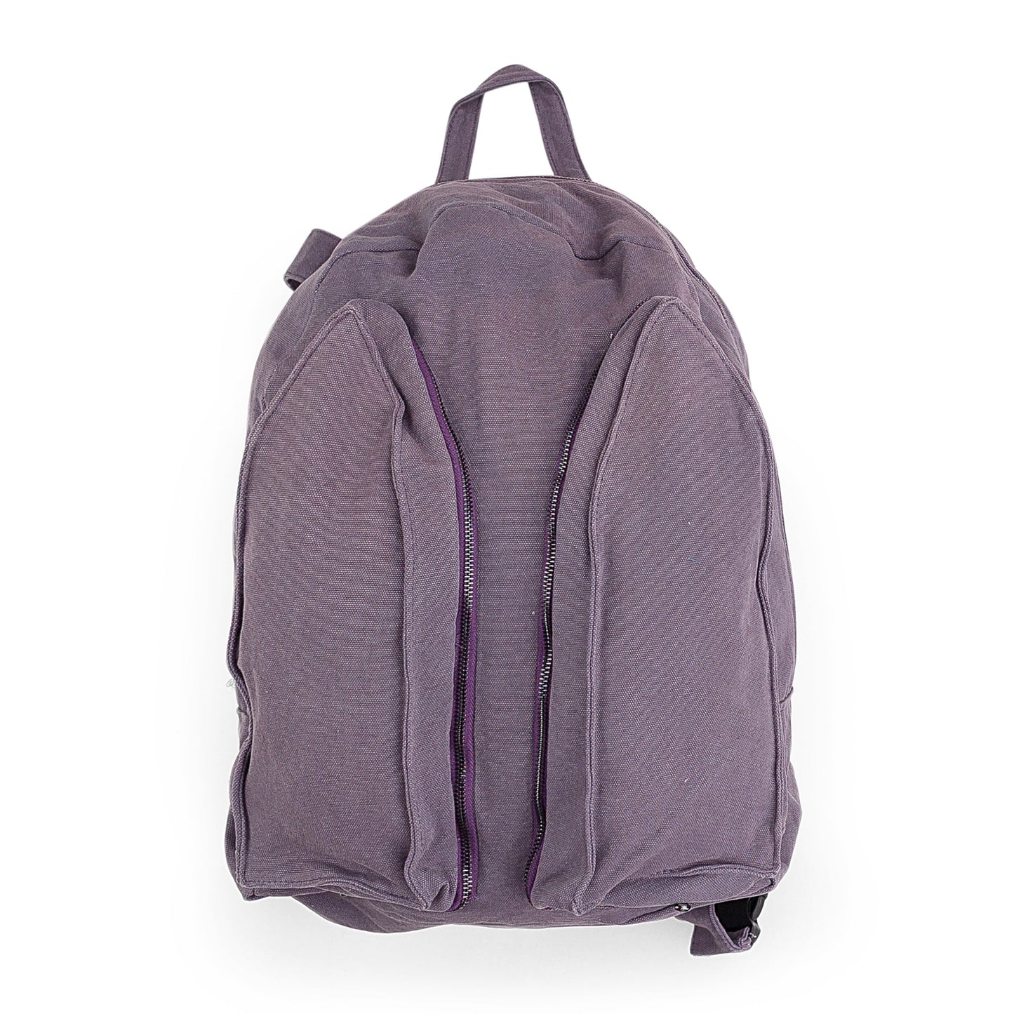 VIOLET POCKETED BOOK MESSENGER BAG