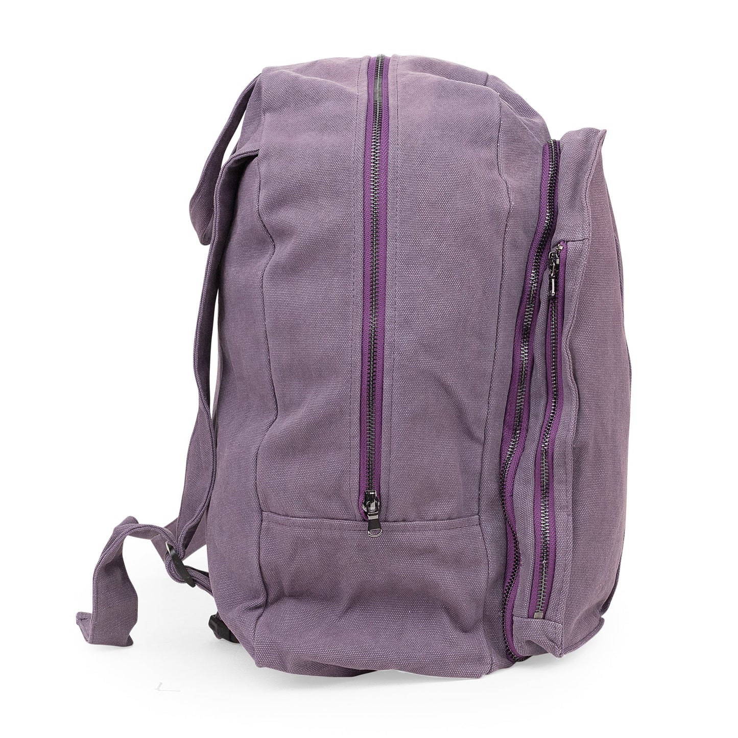 VIOLET POCKETED BOOK MESSENGER BAG