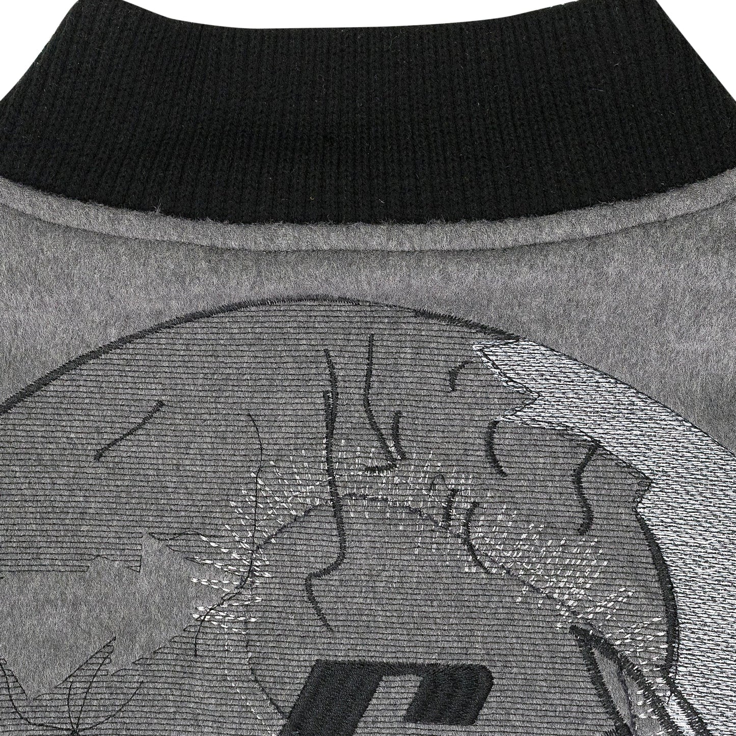 GRAY NAMESAKE VARSITY JACKET