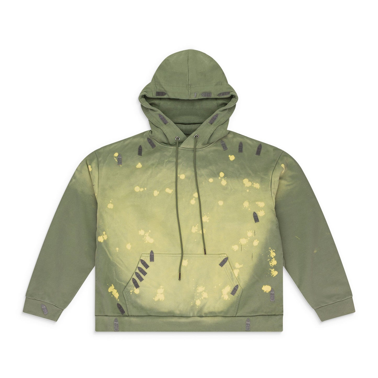 SAGE OVERDYED HARDWARE HOODIE