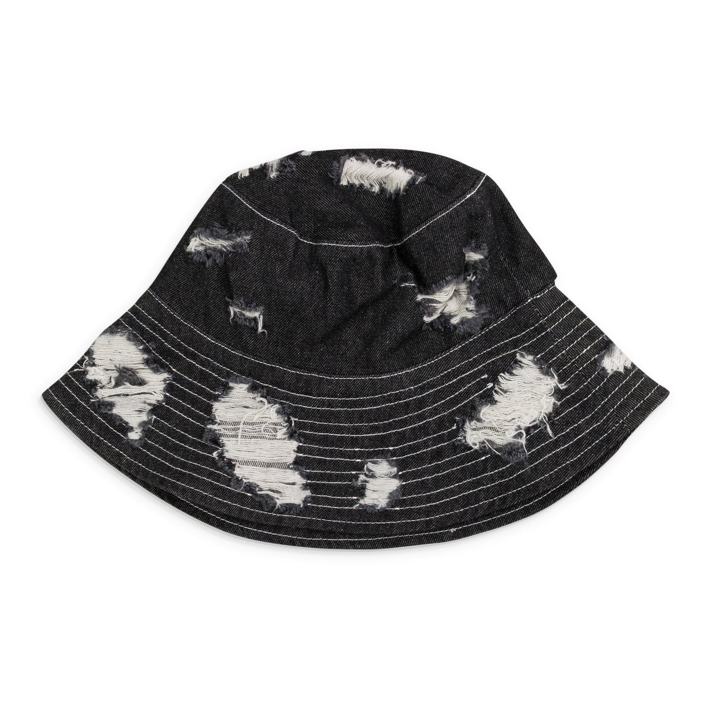 BLUE DISTRESSED SELVEDGE VISOR
