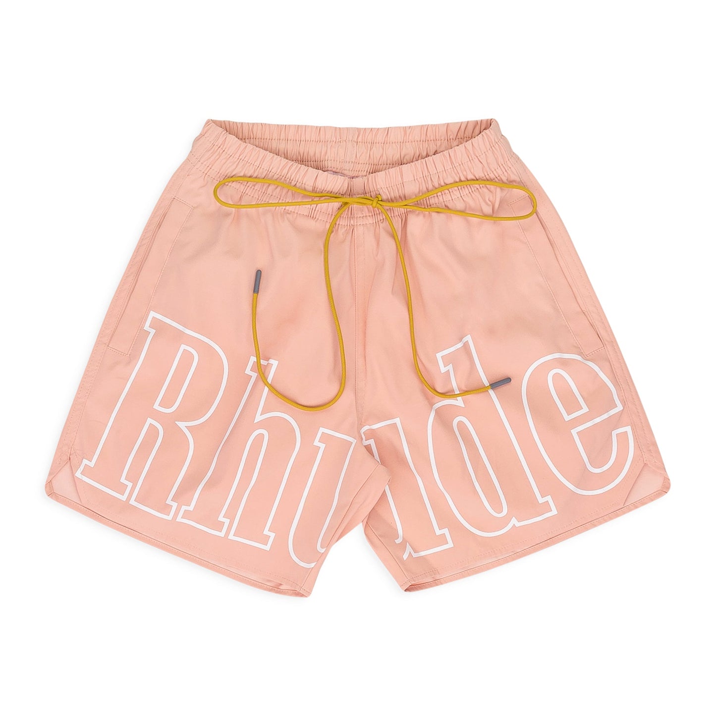 PINK LOGO SWIM TRUNKS