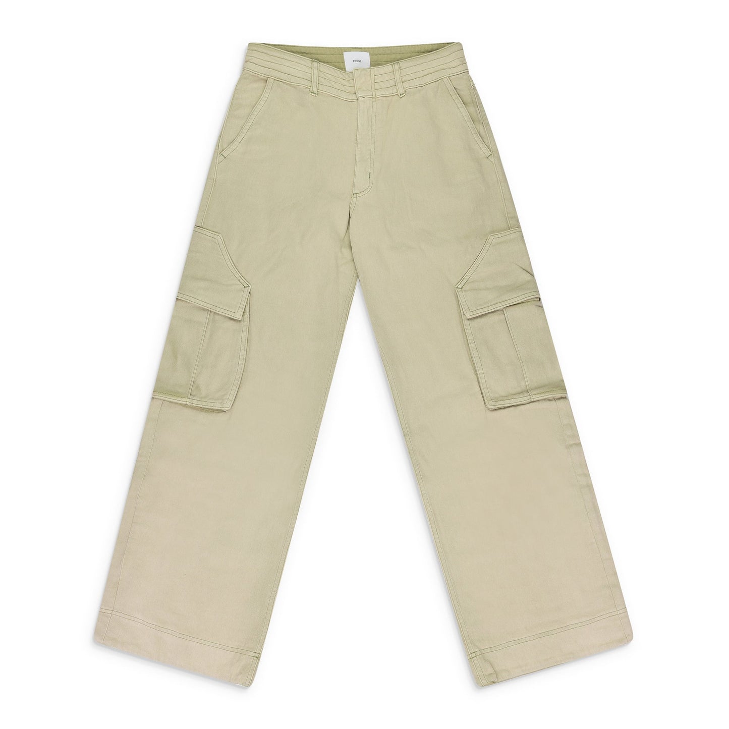 BEIGE PARTA SPRAY CARGO PANTS