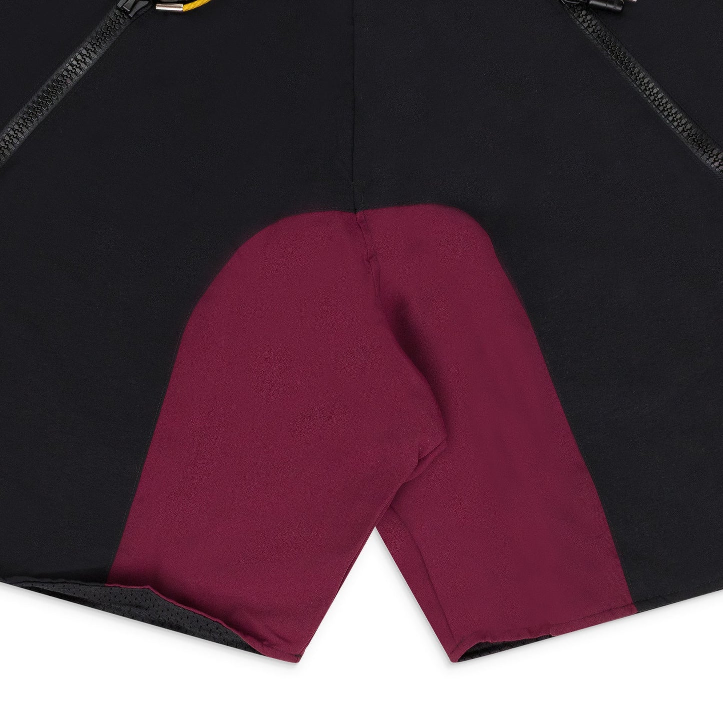 BLACK PANEL SHORTS