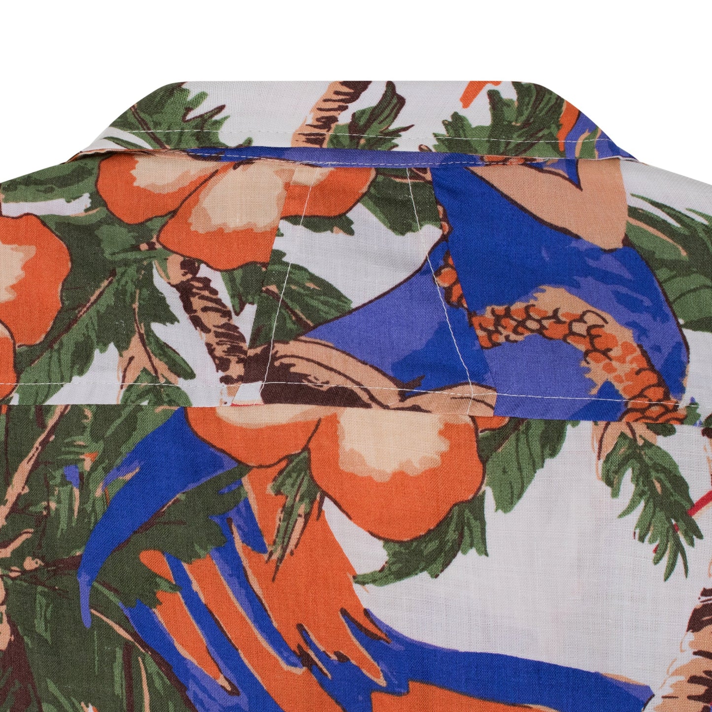 MULTICOLOR LE FLEUR LINEN BUTTON-DOWN SHIRT