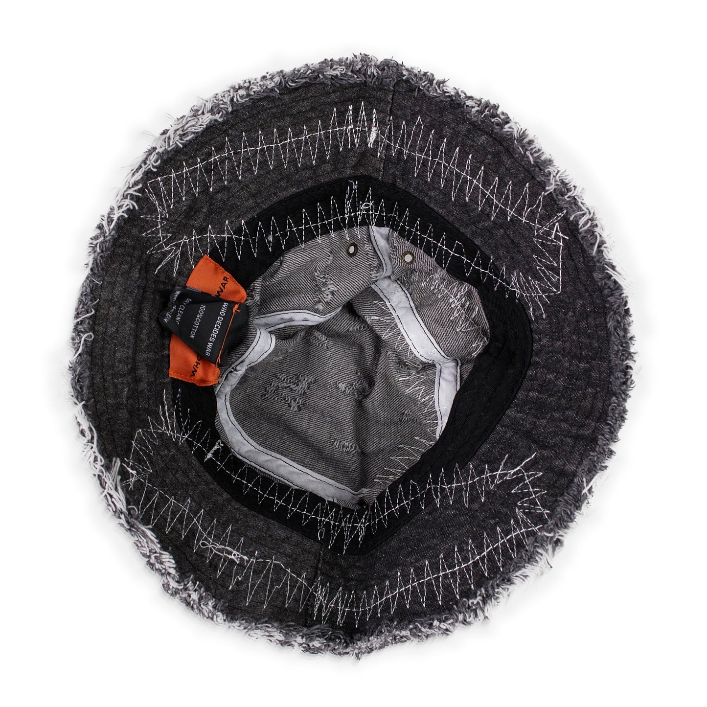 BLACK CROWN OF THORNS BUCKET HAT