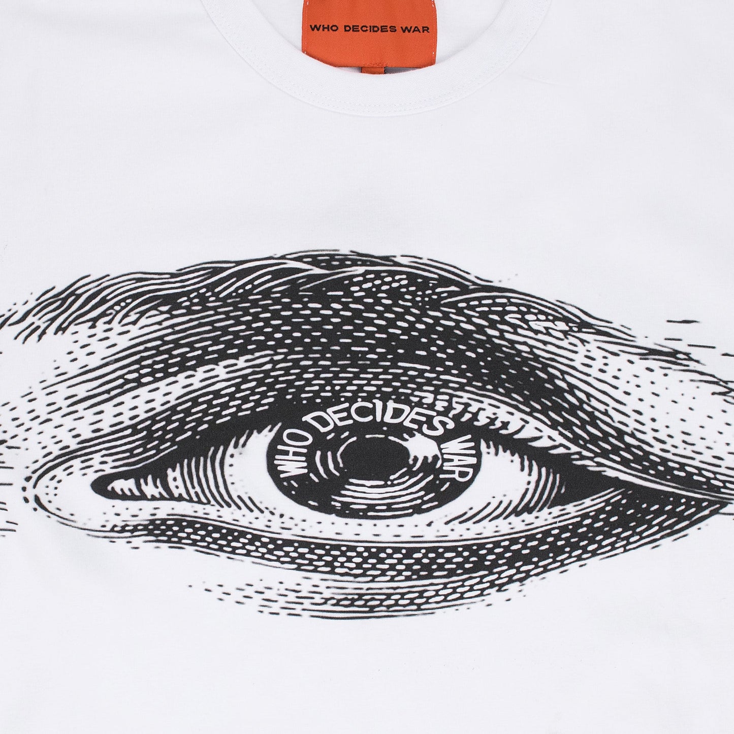 WHITE EYE JERSEY T-SHIRT