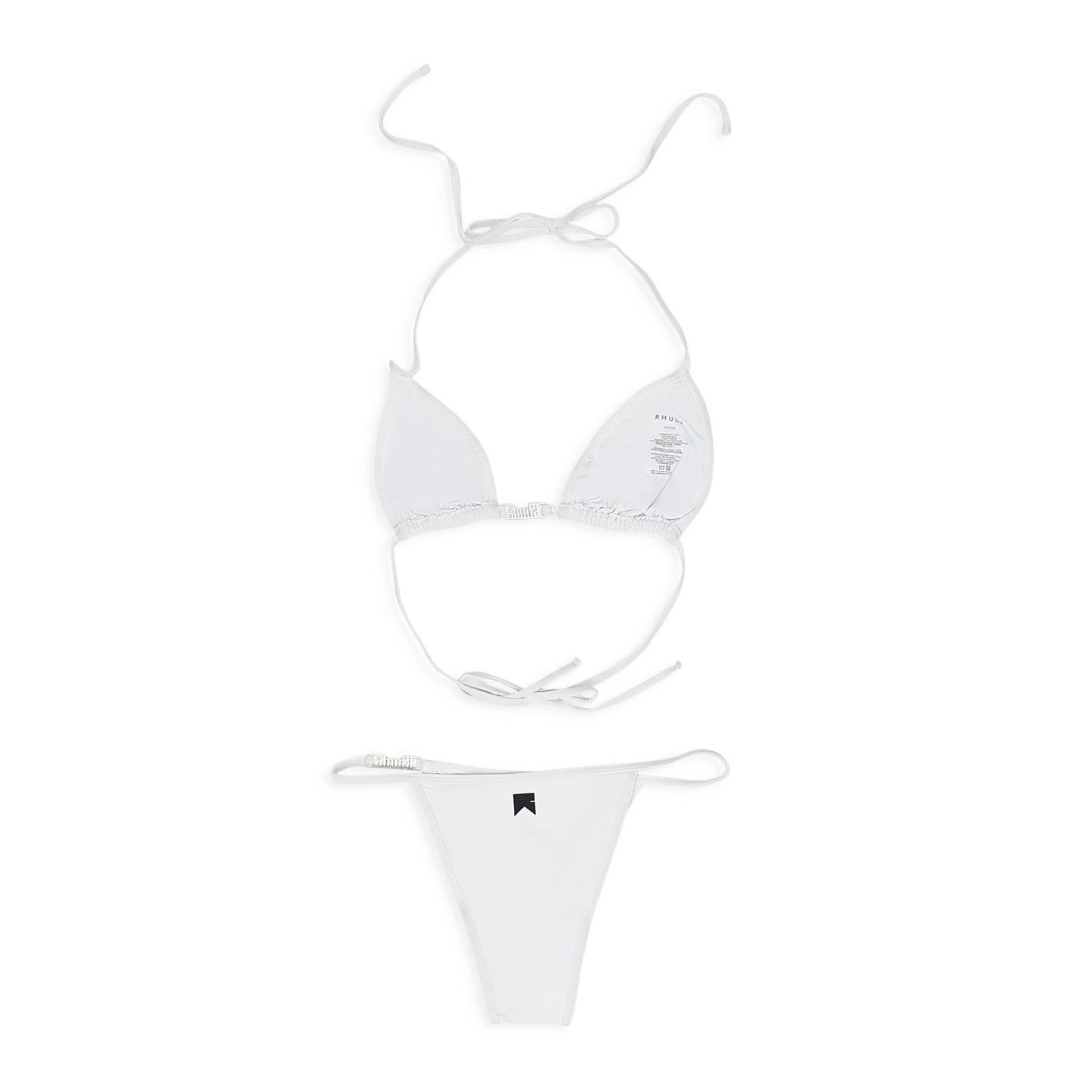 WHITE TROPEZ TWO-PIECE BIKINI