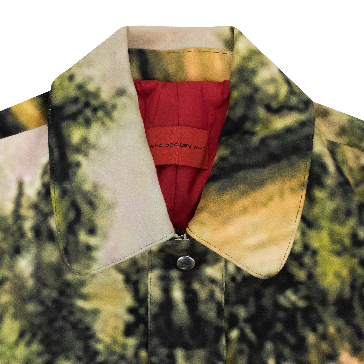 MULTICOLOR WOODLAND CROSS TRENCH COAT