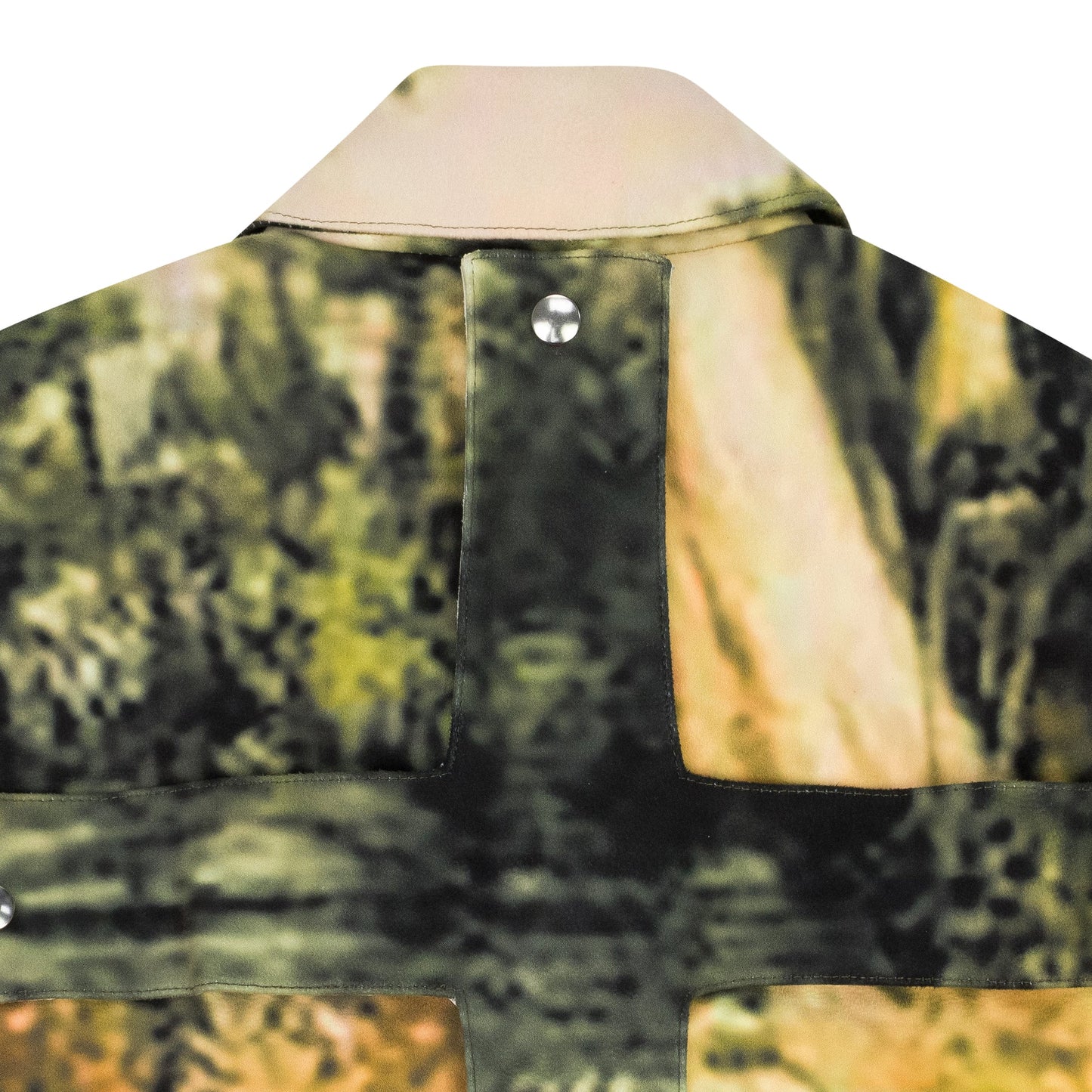 MULTICOLOR WOODLAND CROSS TRENCH COAT
