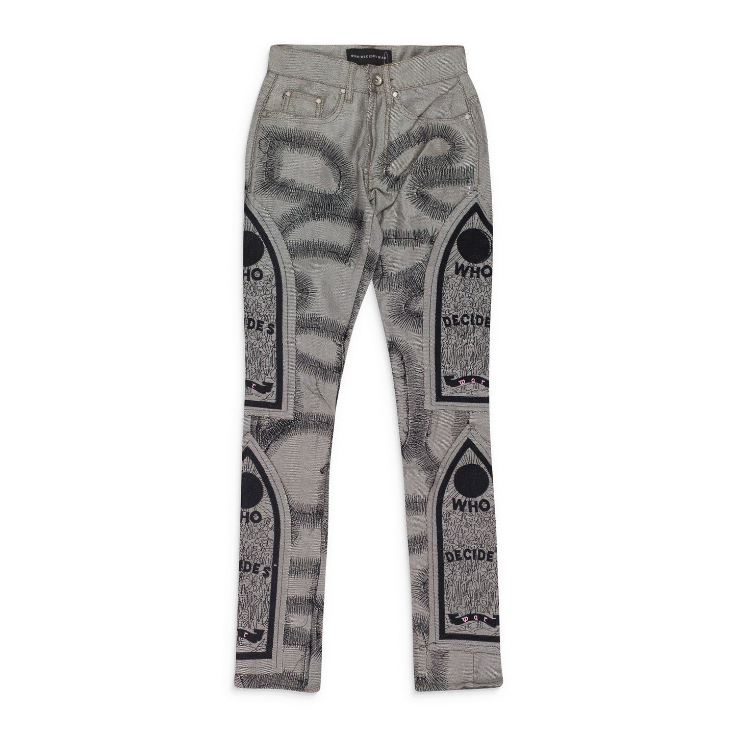 SILVER FUSION STRAIGHT-FIT JEANS