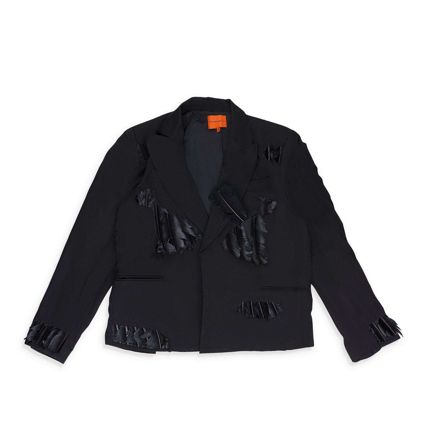 BLACK LA PLUME BLAZER