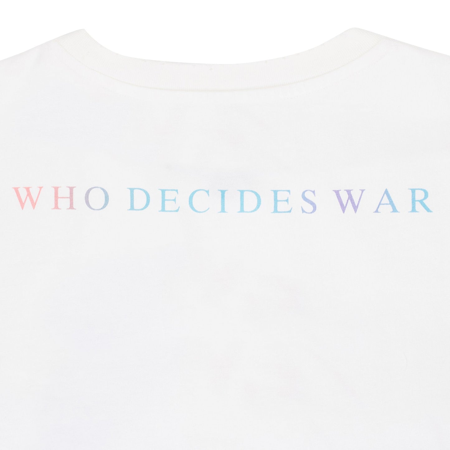 WHITE SHOCK WAVES JERSEY T-SHIRT