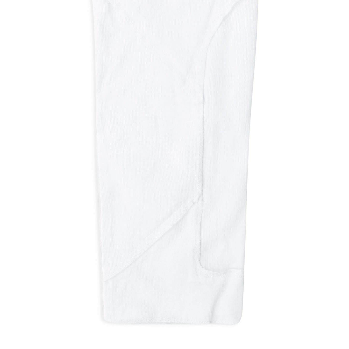 WHITE AMALGAMATED WINDOW LS T-SHIRT