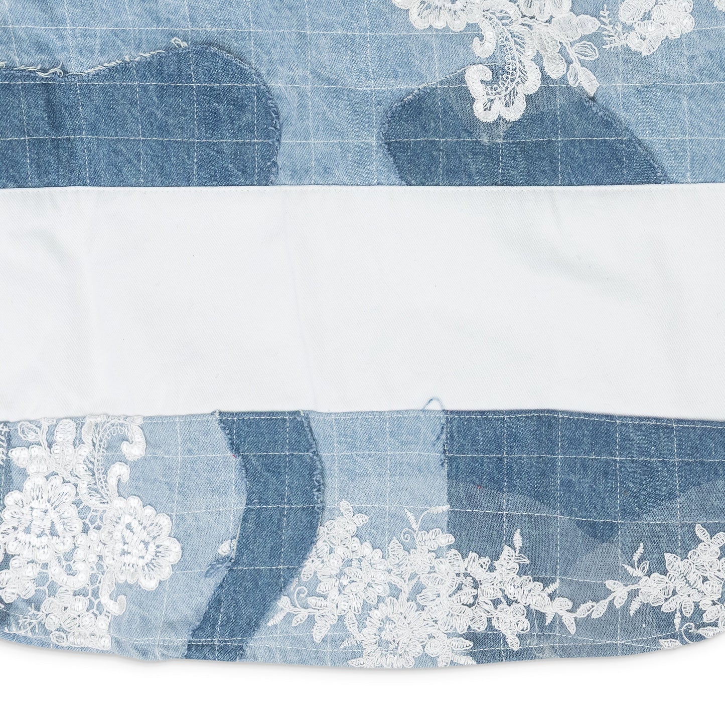 BLUE MERGED RUGBY BUTTON-DOWN SHIRT