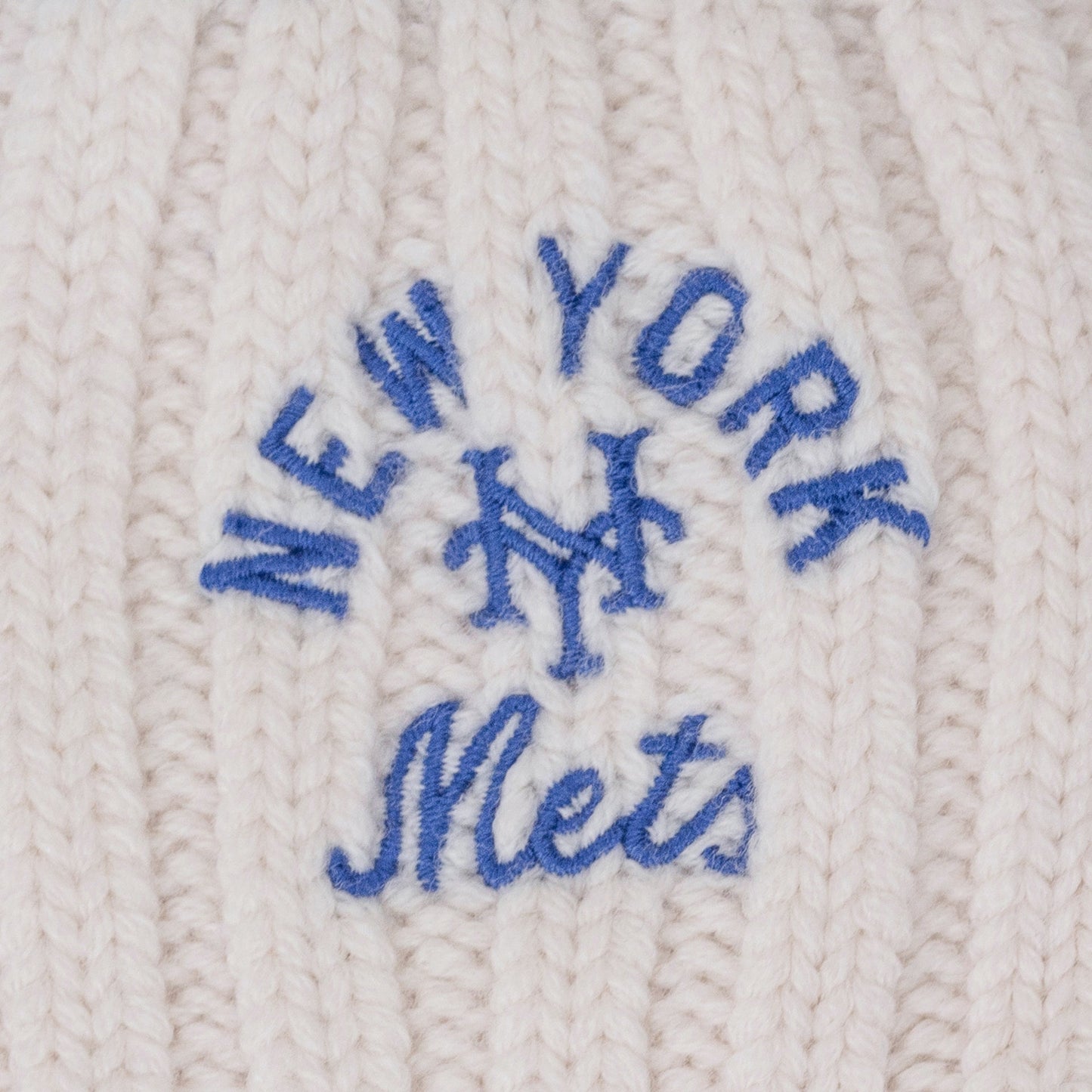 White Mets Socks