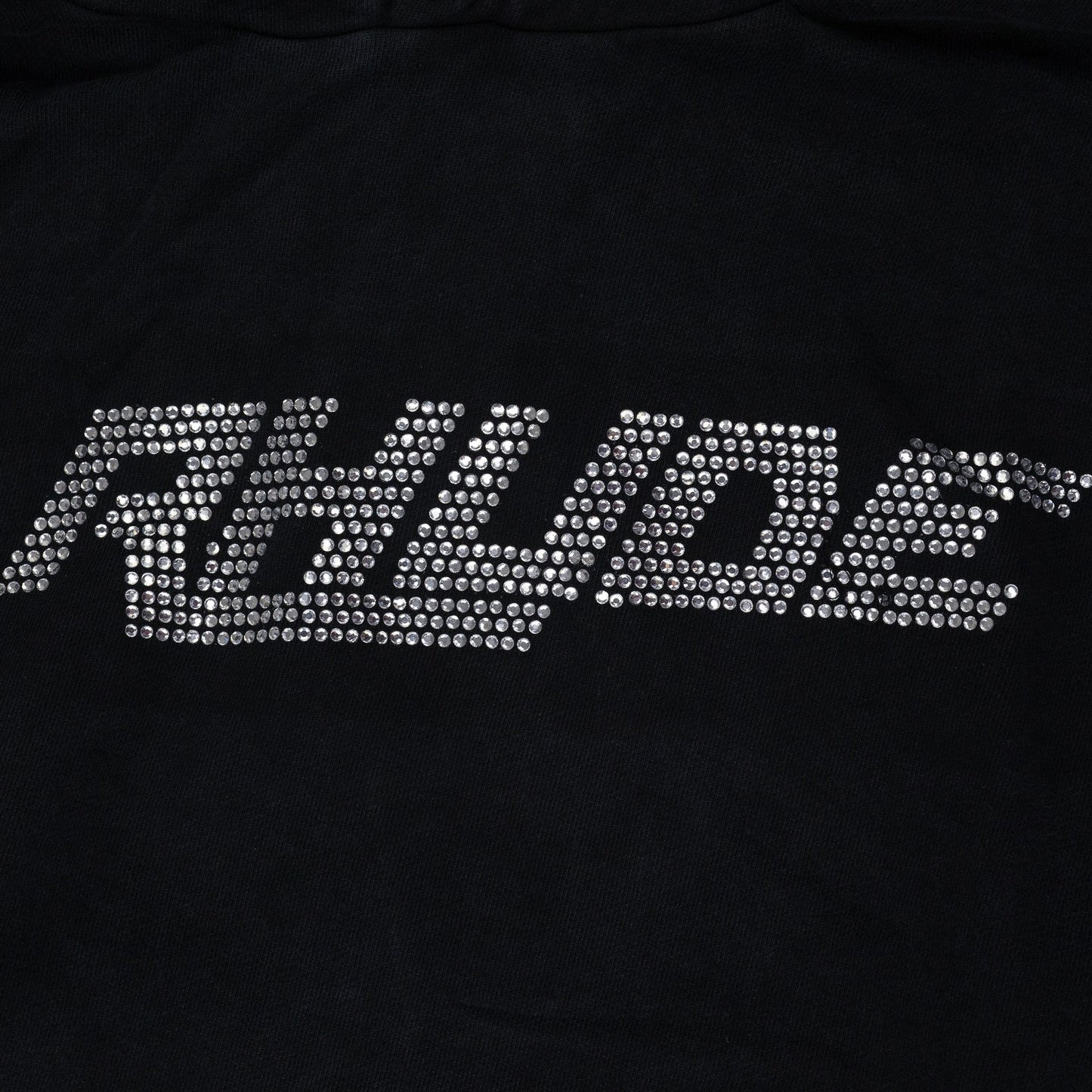 Black Swarovski Hoodie