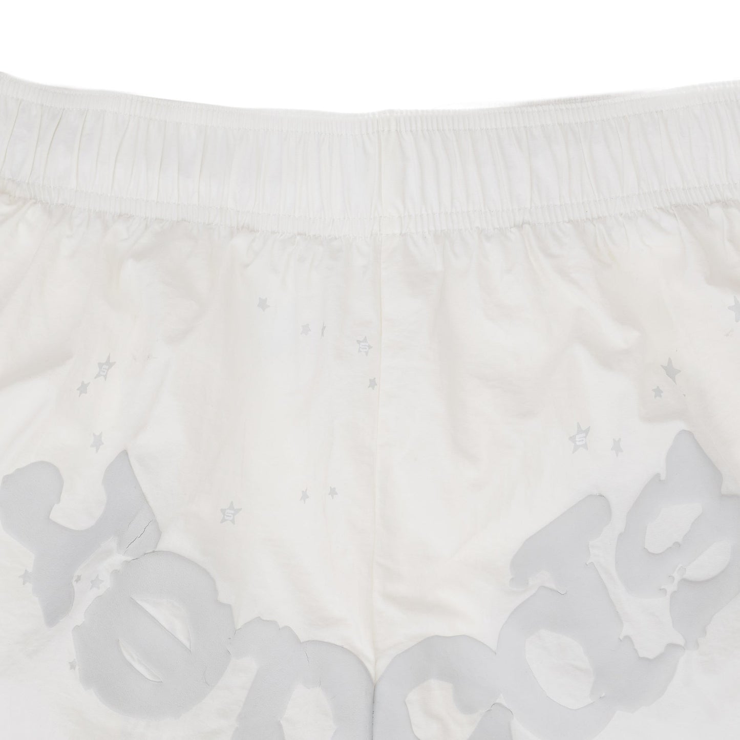 White OG Web Double Layer Shorts