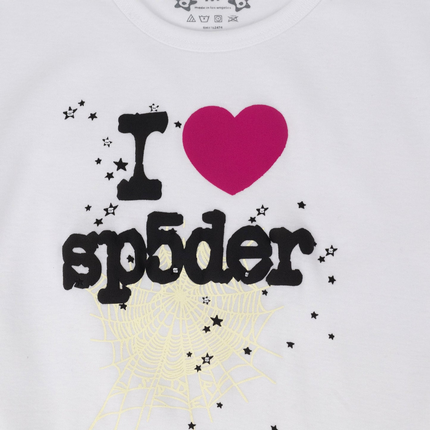 White Pink Souvenir Baby Tee