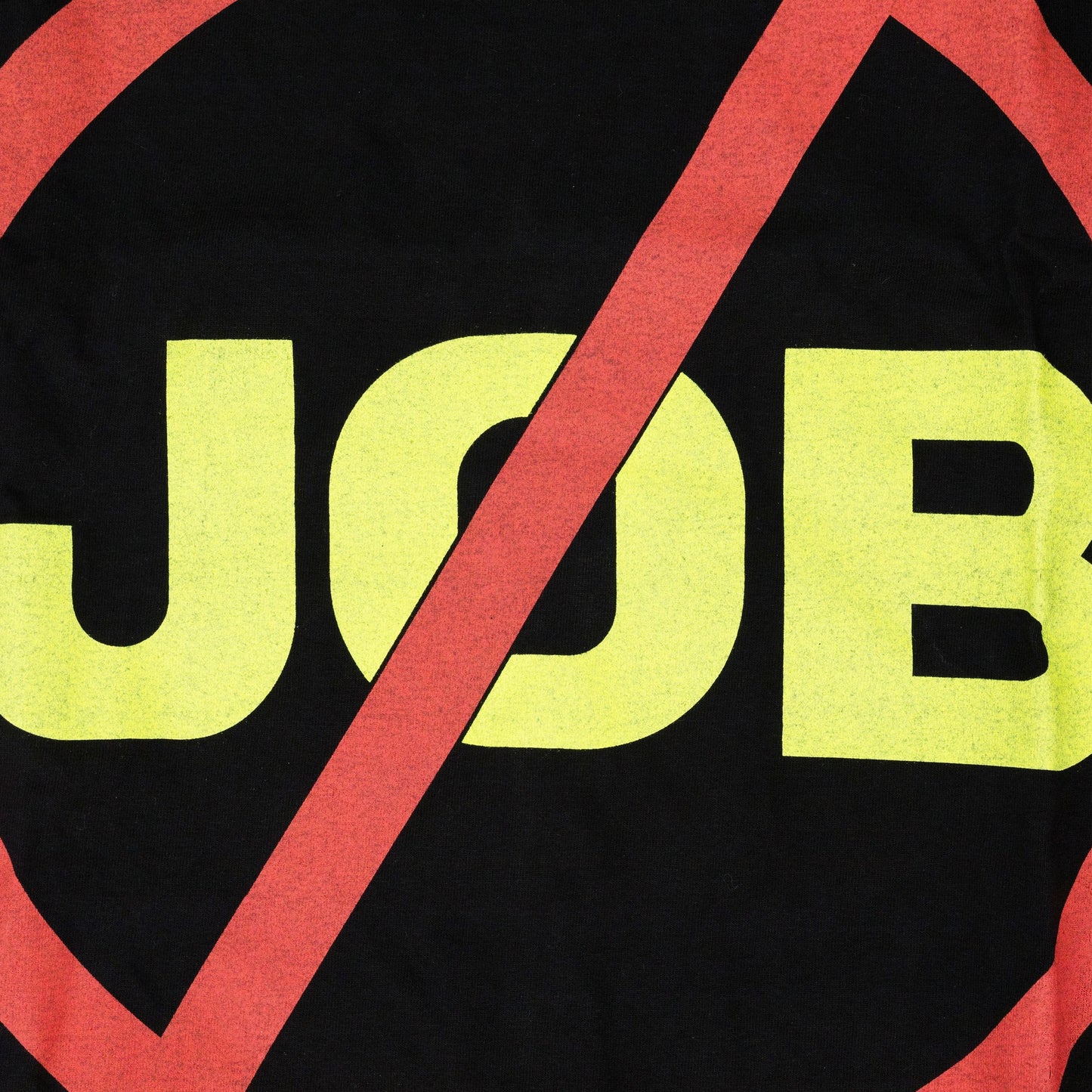 Black No Job T-Shirt