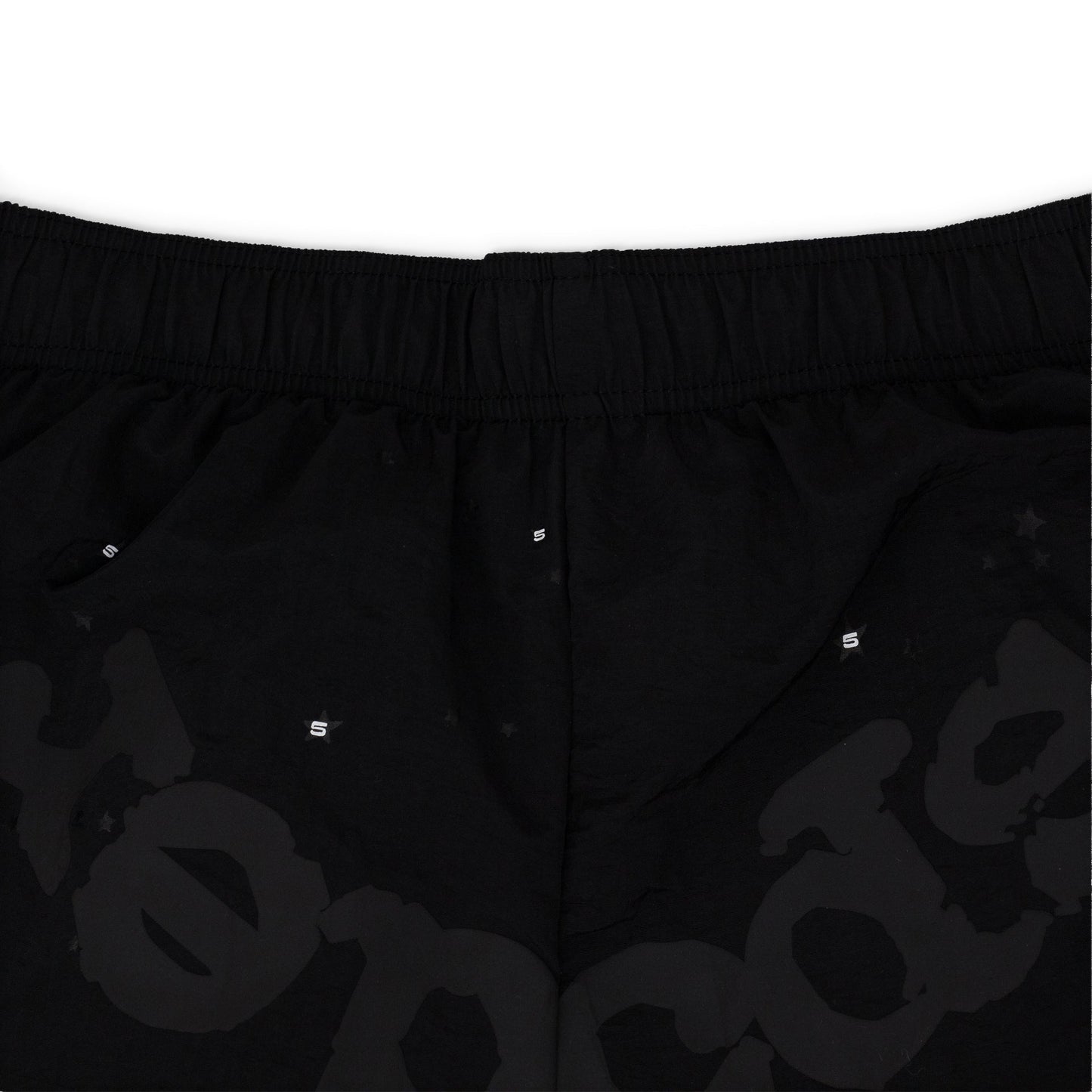 Black Og Web Double Layer Shorts