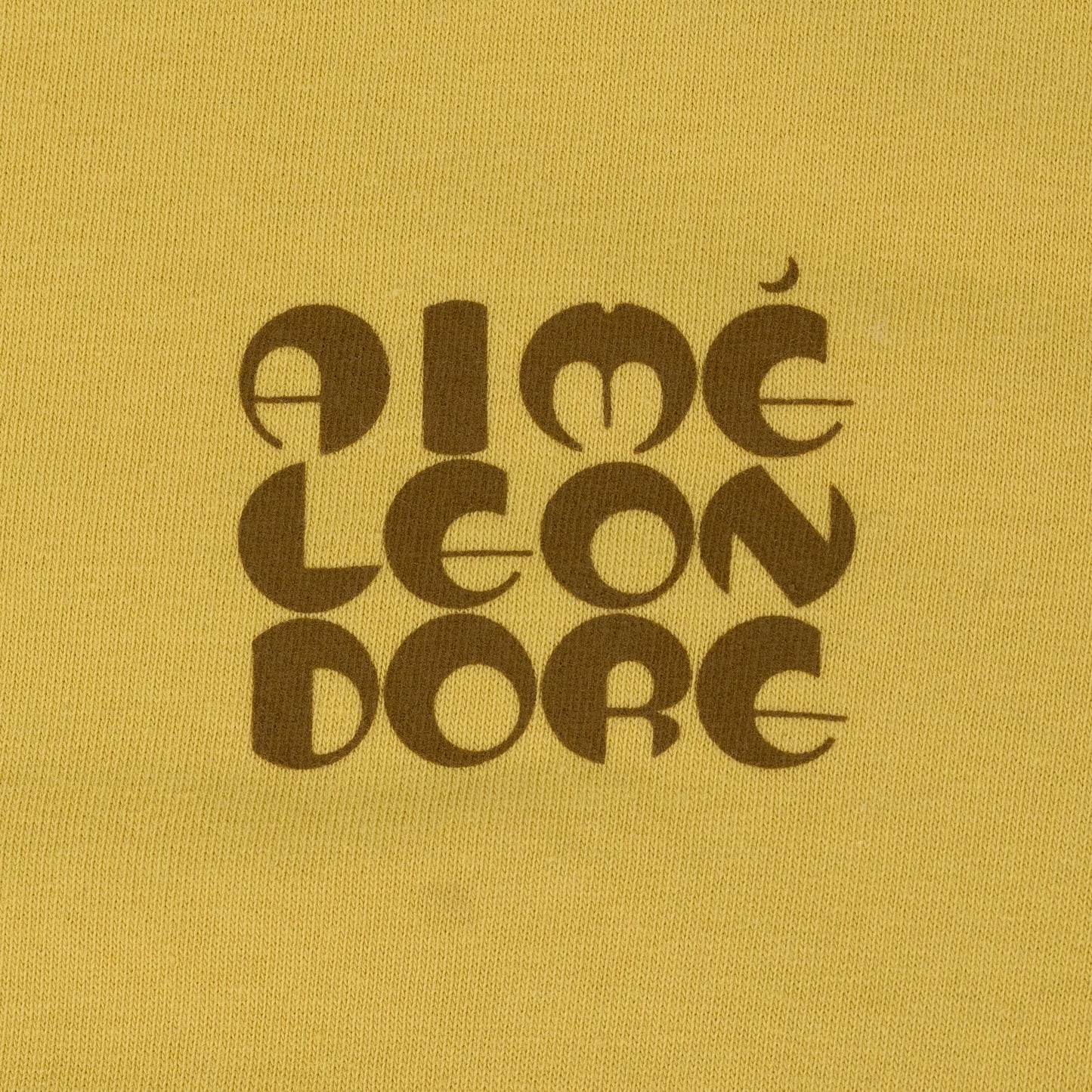 Ochre Stacked Logo T-Shirt