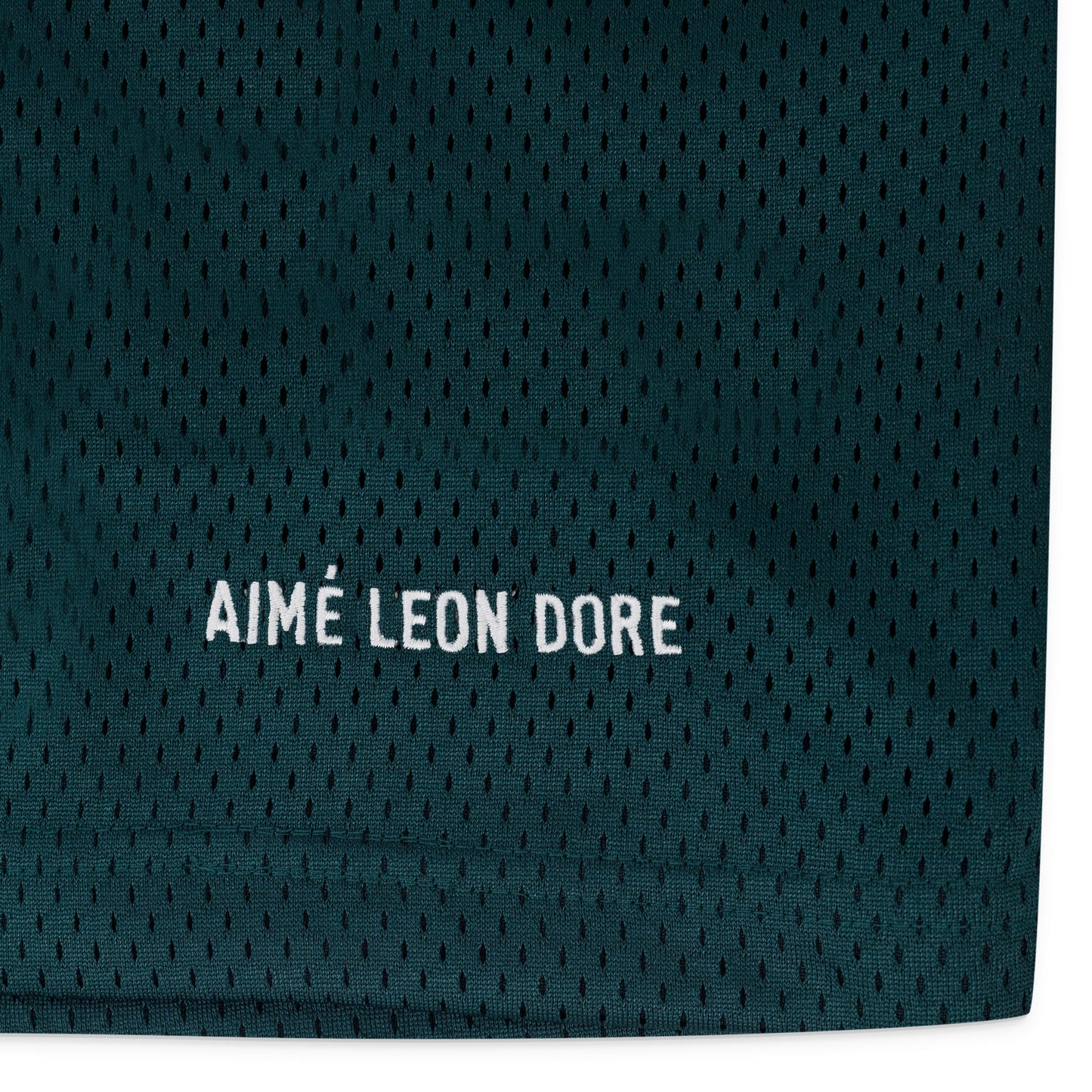 Green Logo Gym Short