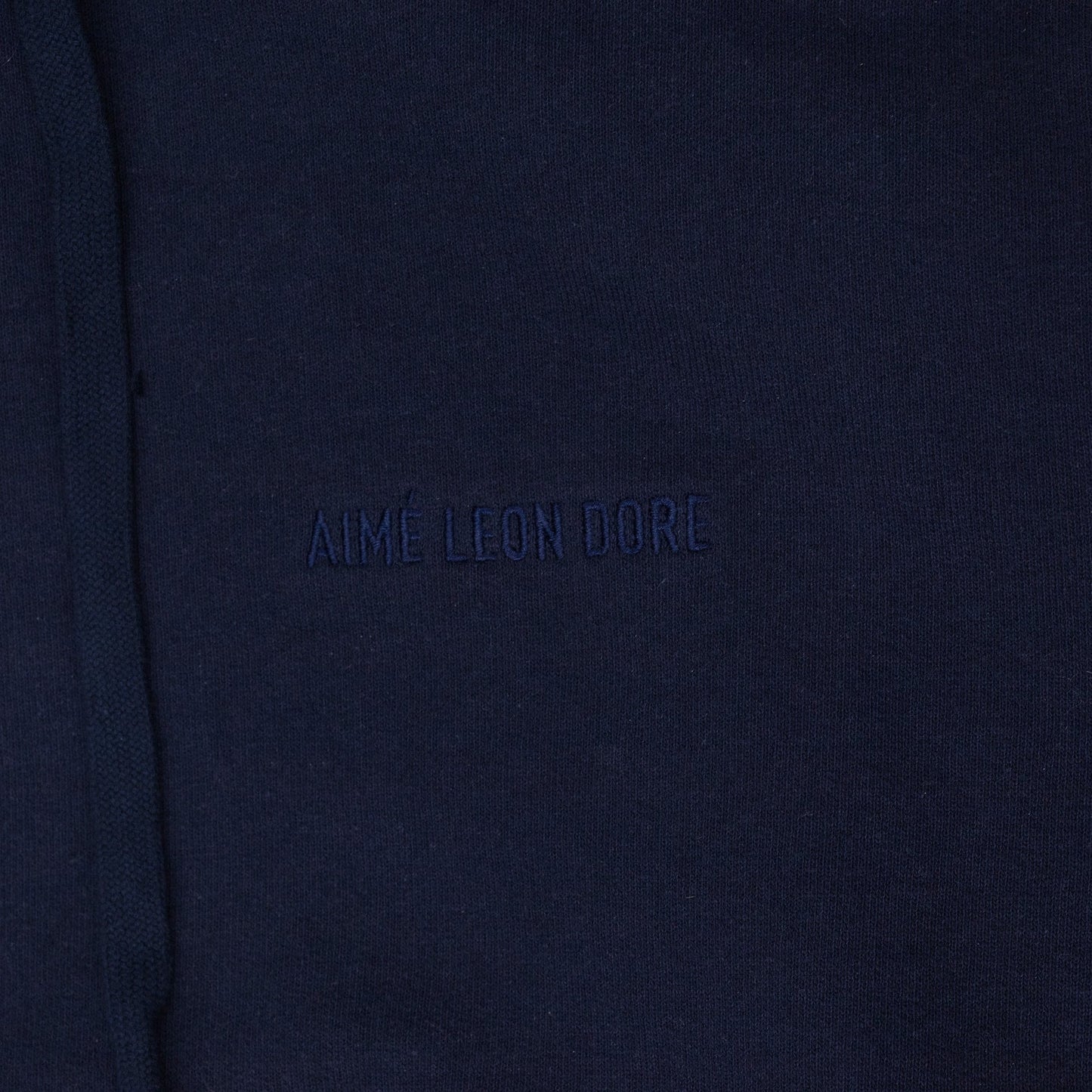 Blue Tonal Logo Hoodie