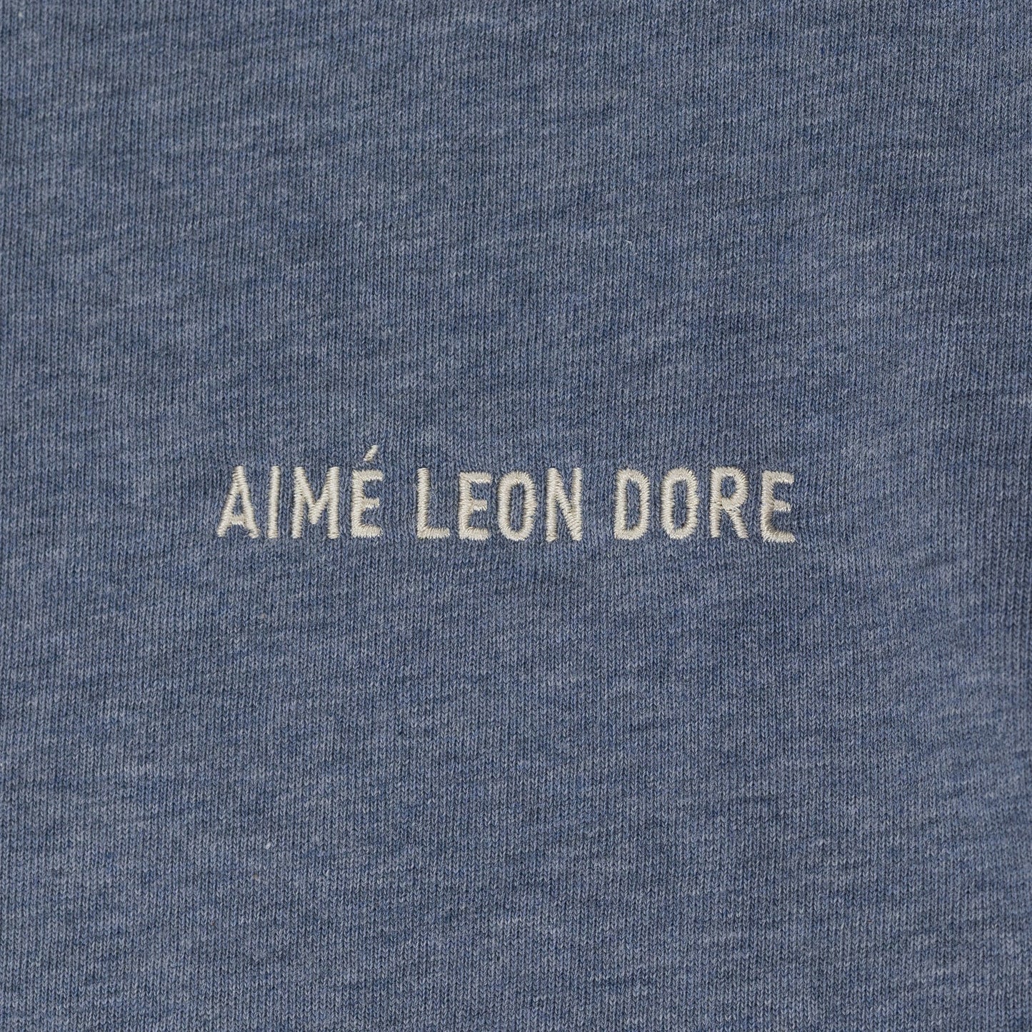 Blue LS Melange Uniform Tee