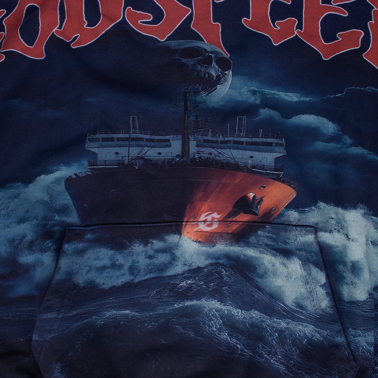 Navy Seasick Hoodie