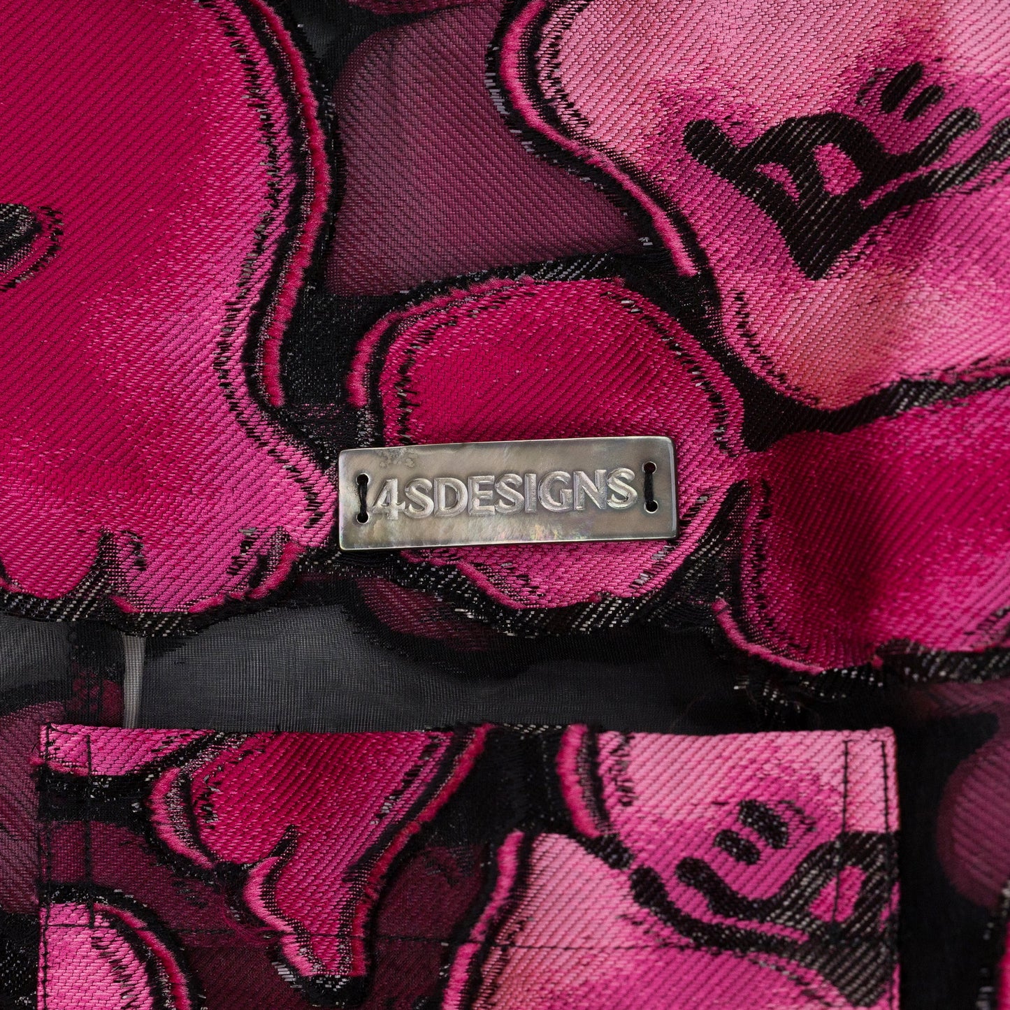 Pink Floral Camp Shirt
