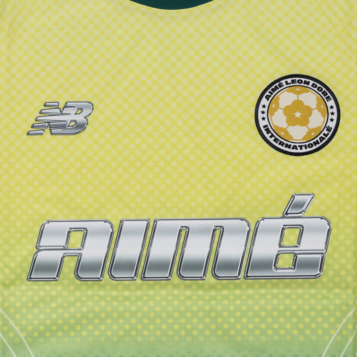 Green New Balance Soccer Jersey
