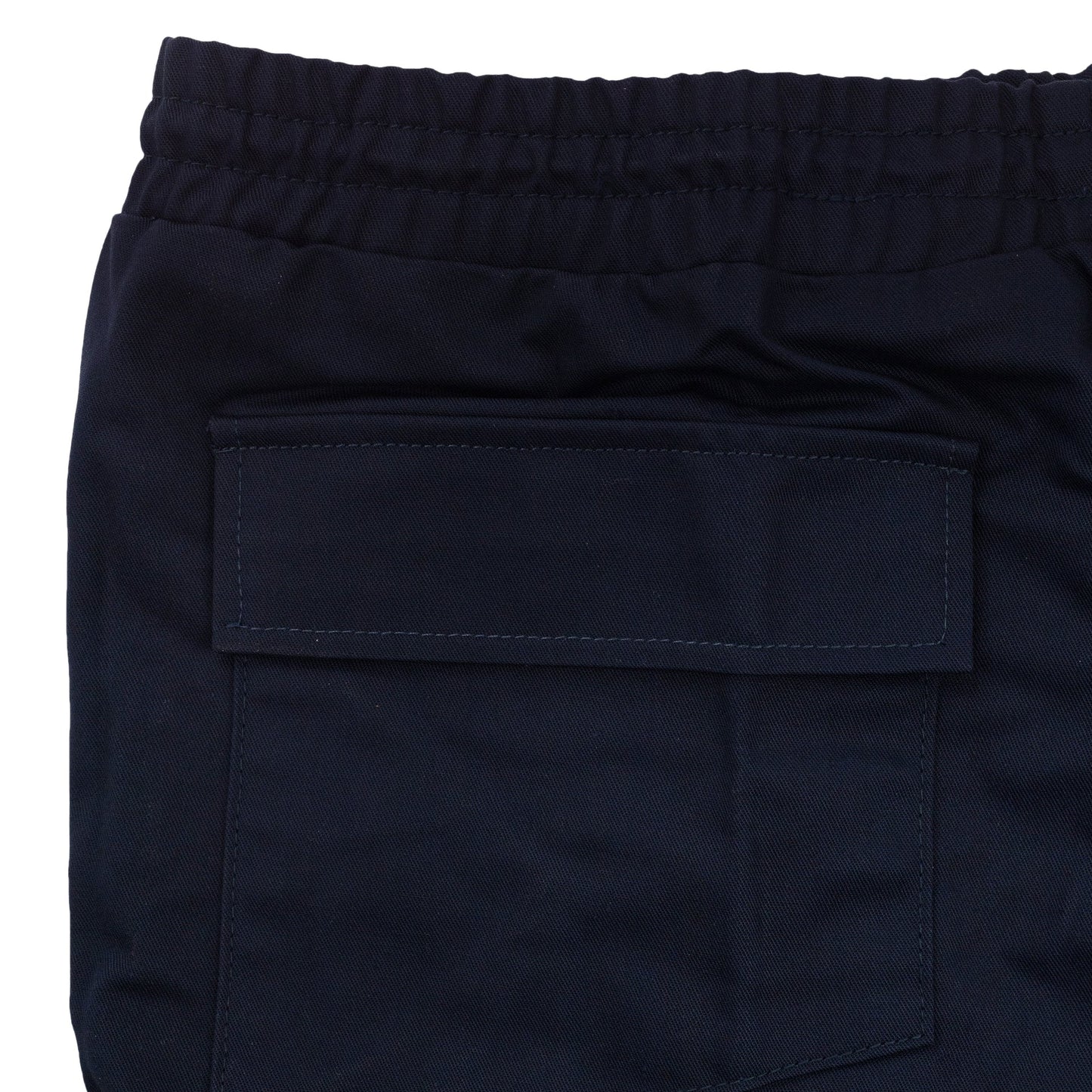 Blue Twill Shorts