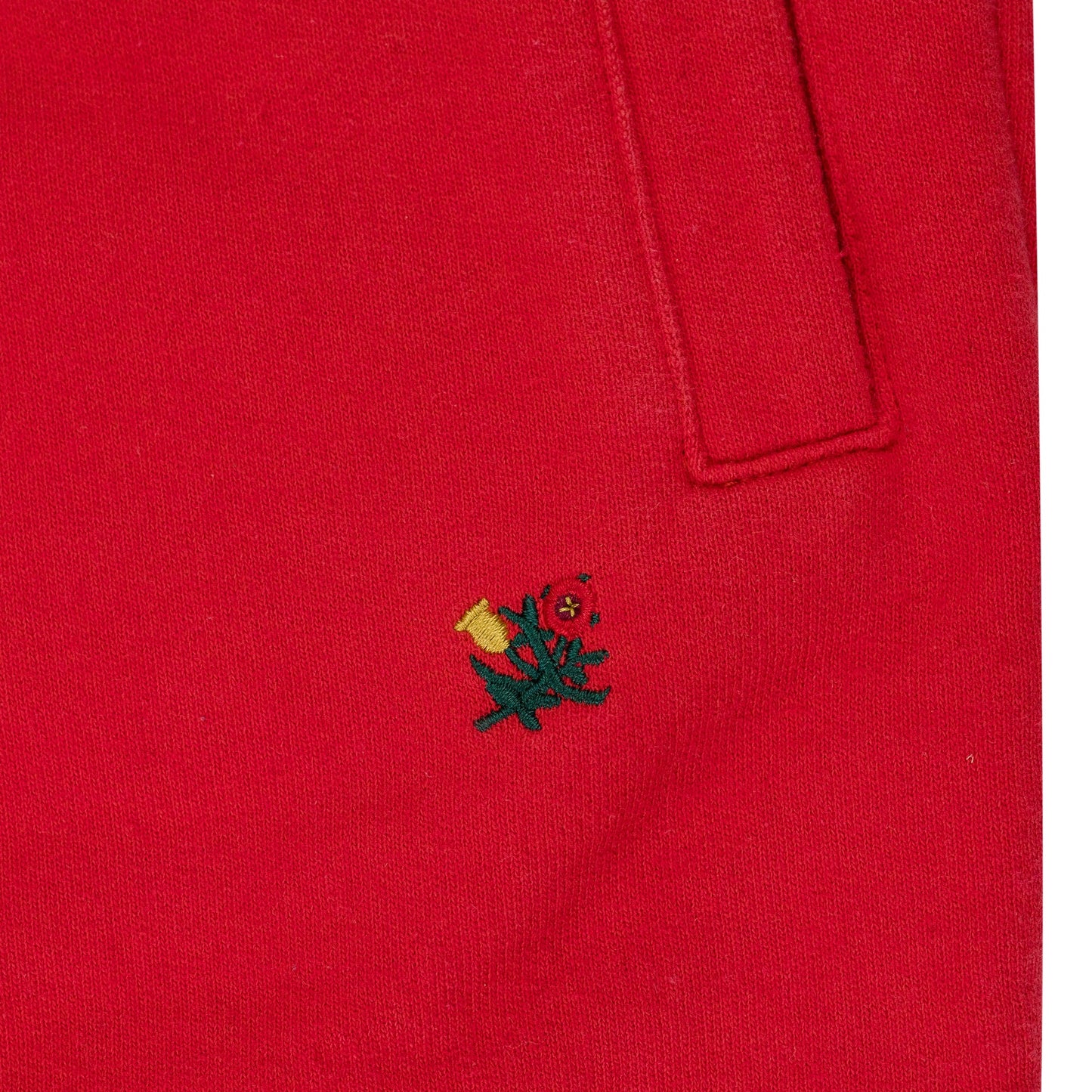 Red Crest Sweatpants