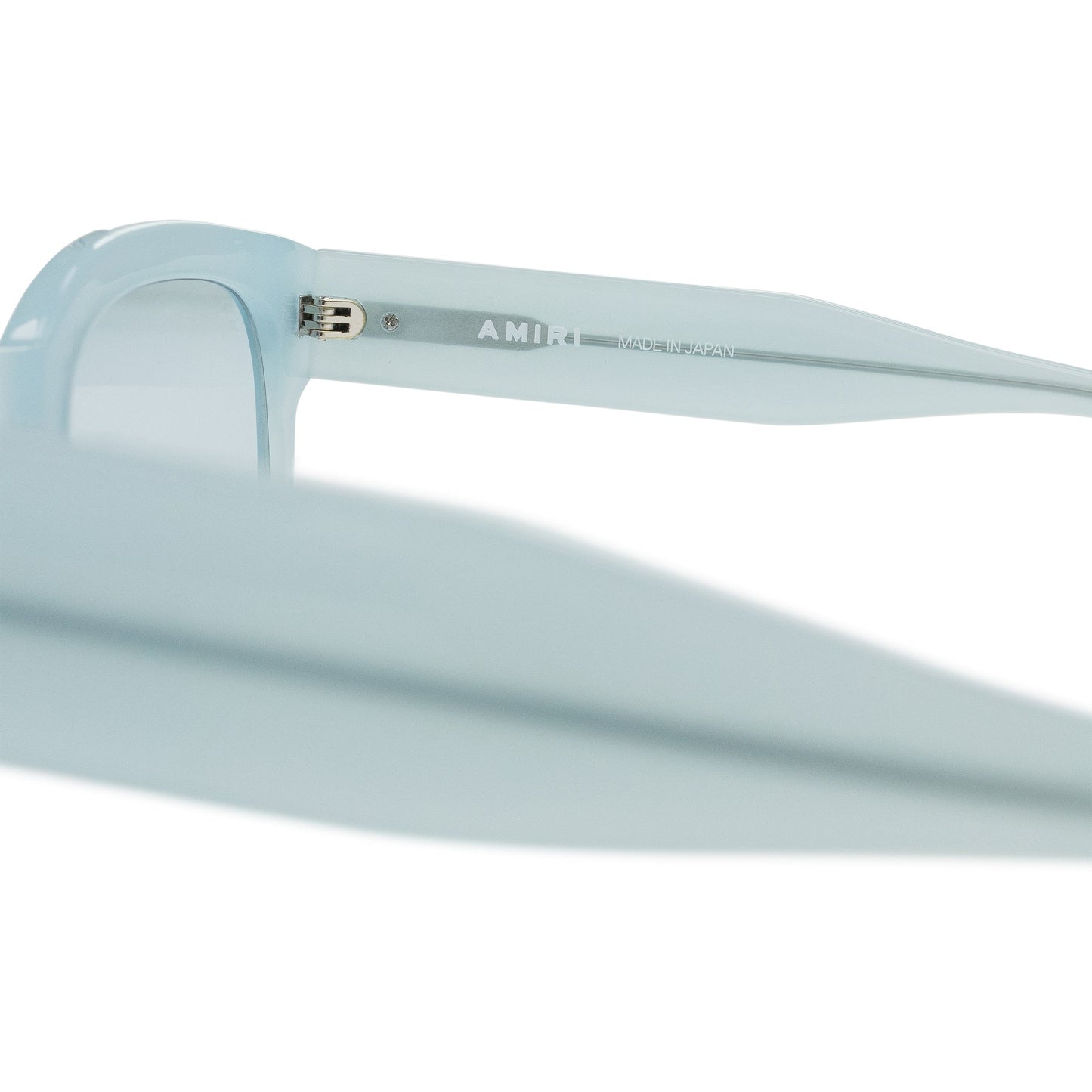 Pearl/Blue Classic Logo Sunglasses