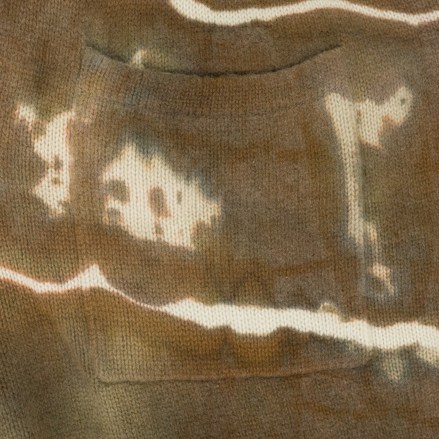 Brown / Orange Tie Dye Shorts
