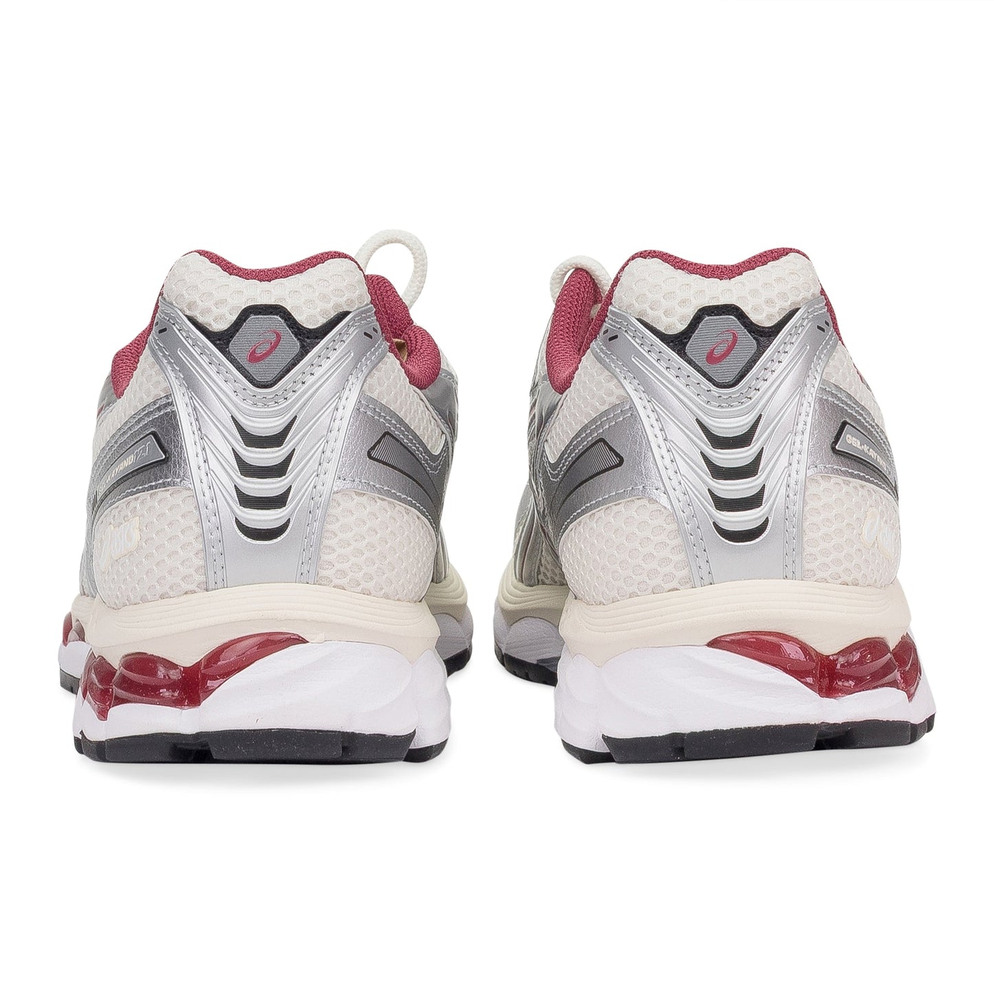 White / Burgundy Gel-Kayano 12.1 Sneaker