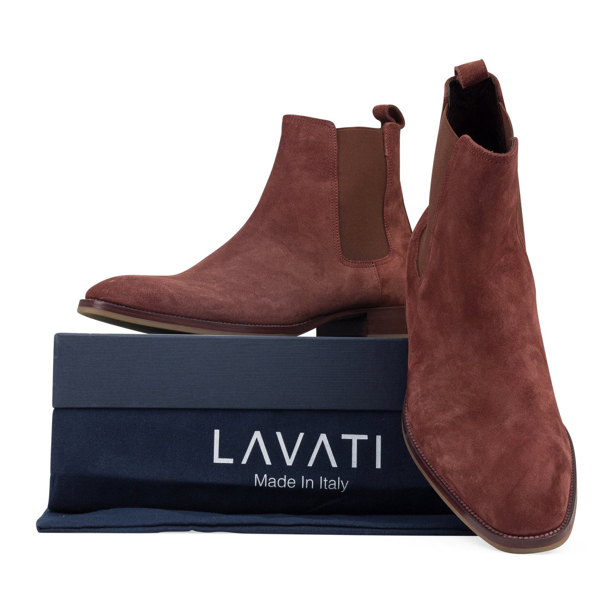 Brown Bordeaux Chelsea Boot