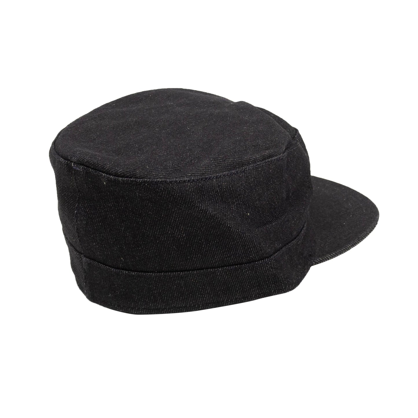 A.P.C Denim Cotton Army Style Cap - Denim