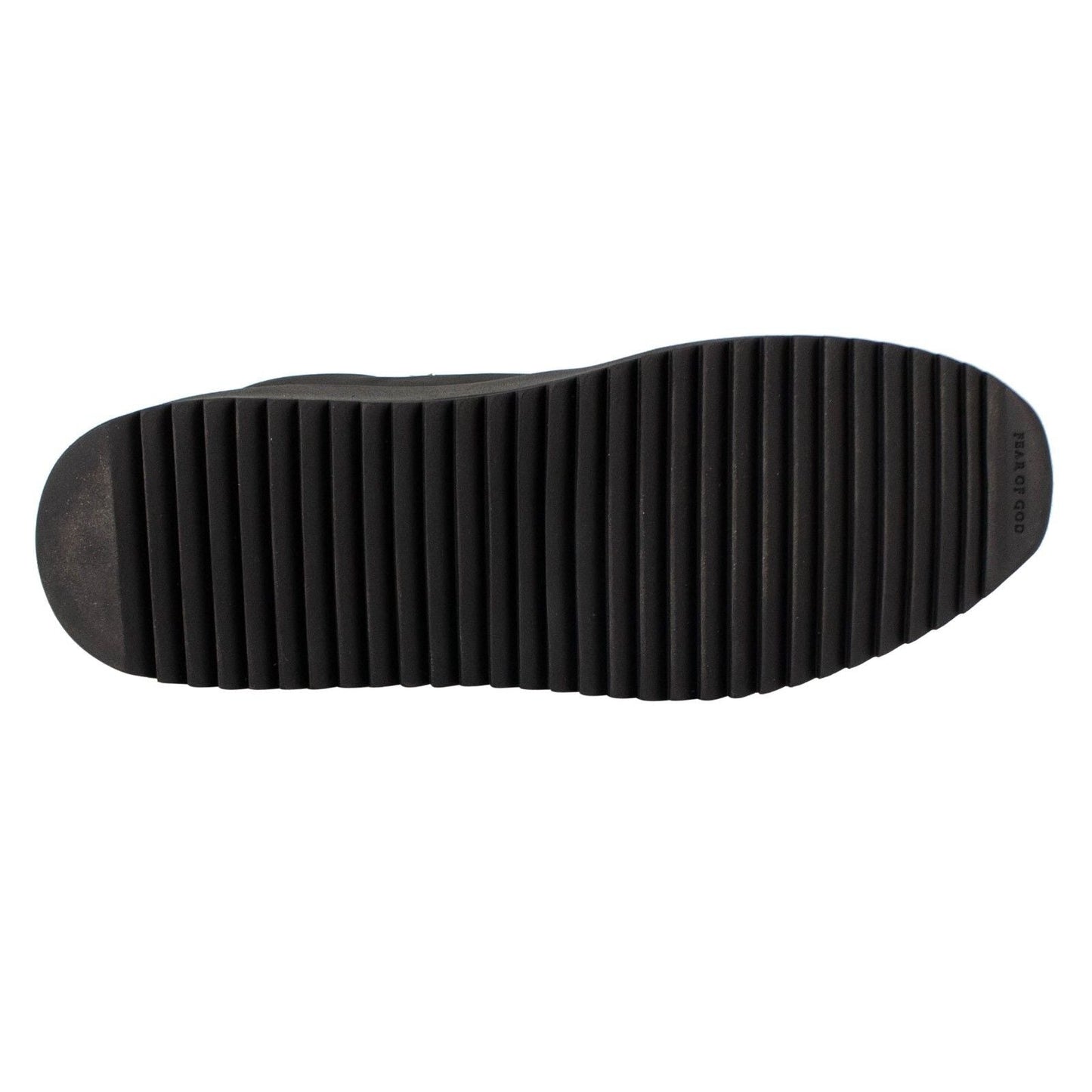 Fear Of God Nubuck Leather Lace-Up Hiking Sneakers Shoes - Black